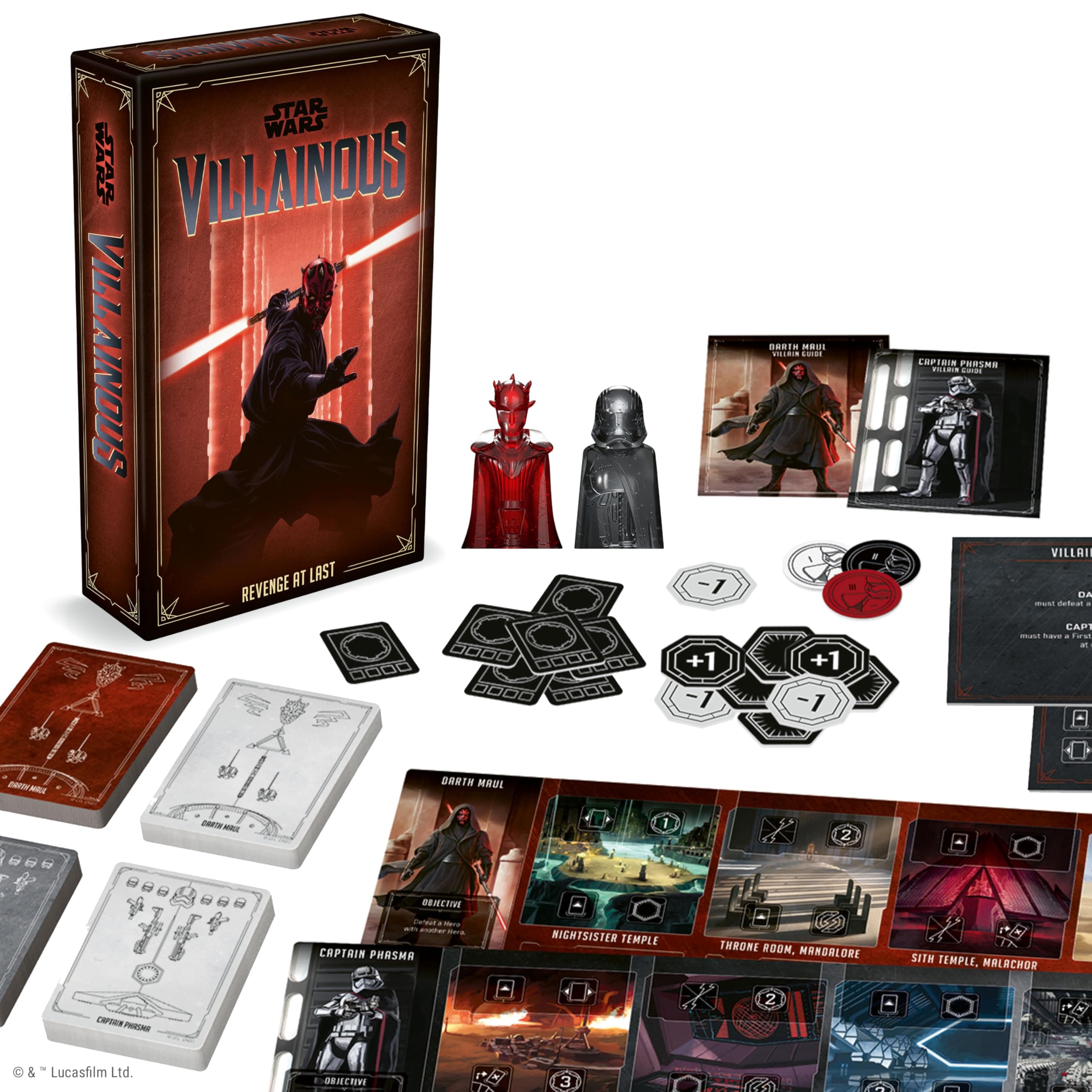 Star Wars Villainous Expandalone 2 Family Strategy Board and Card Game for Ages 10 and Up