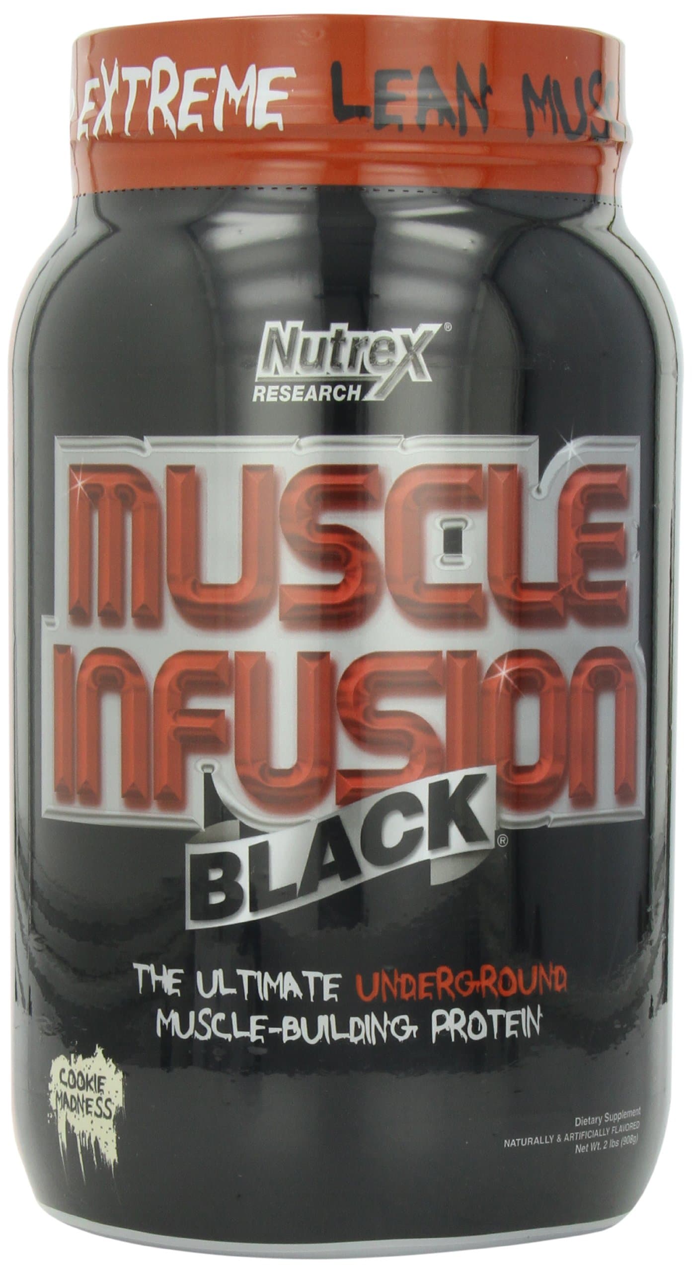Nutrex Muscle Infusion Black, Cookies Madness, 2-Pound