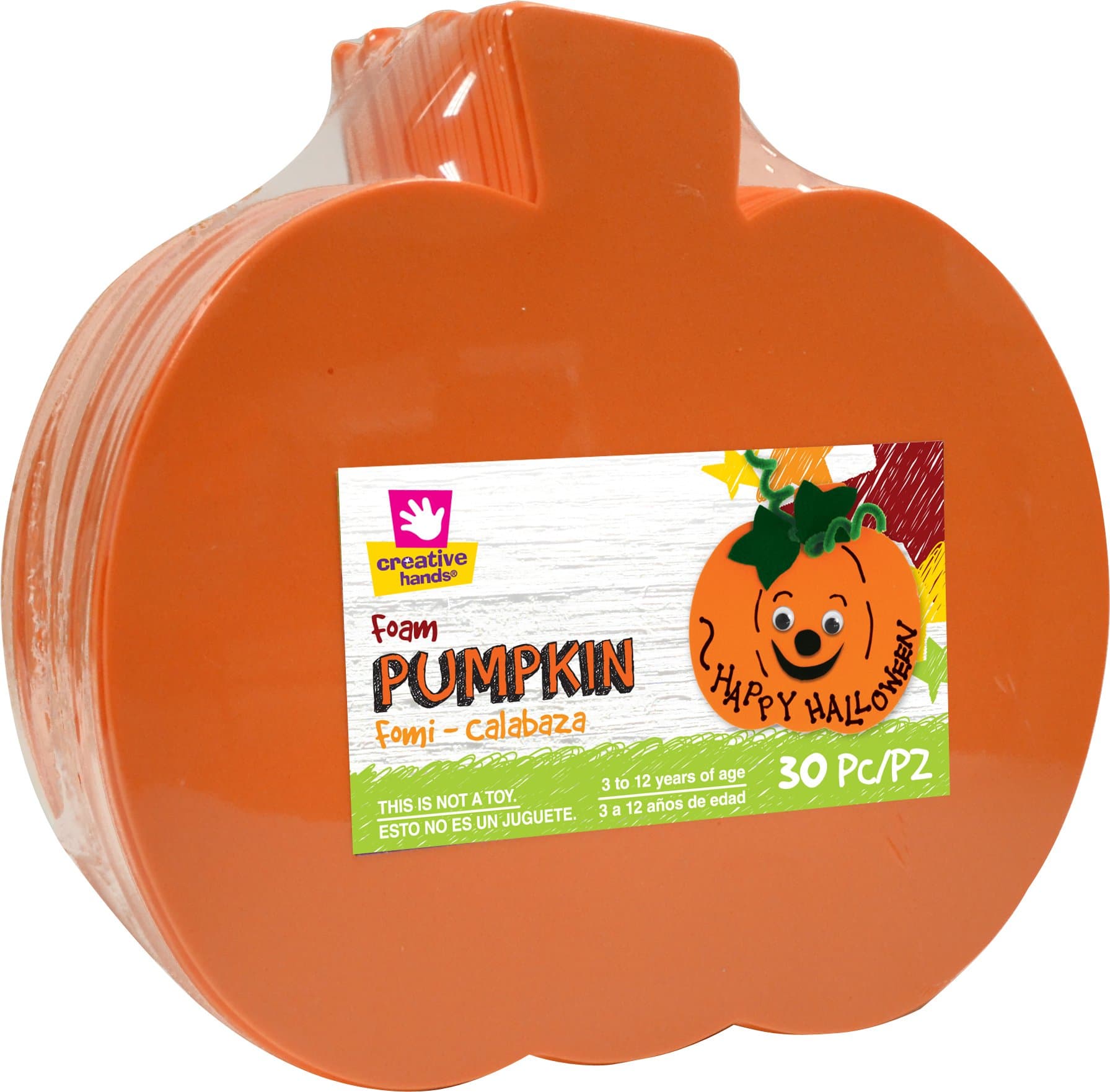 Foam Shape Stack Pumpkin Decorations