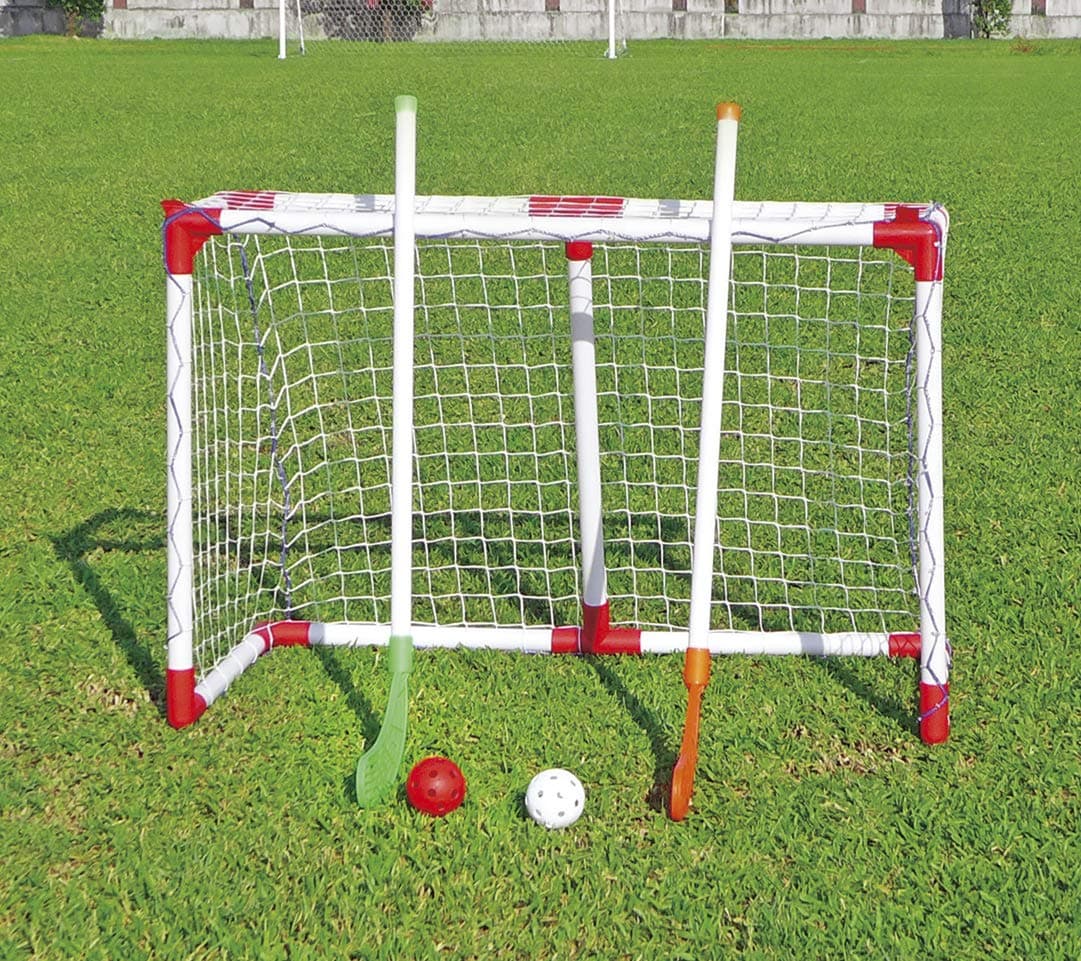 Junior Hockey Training Game Set (includes goal and hockey sticks)