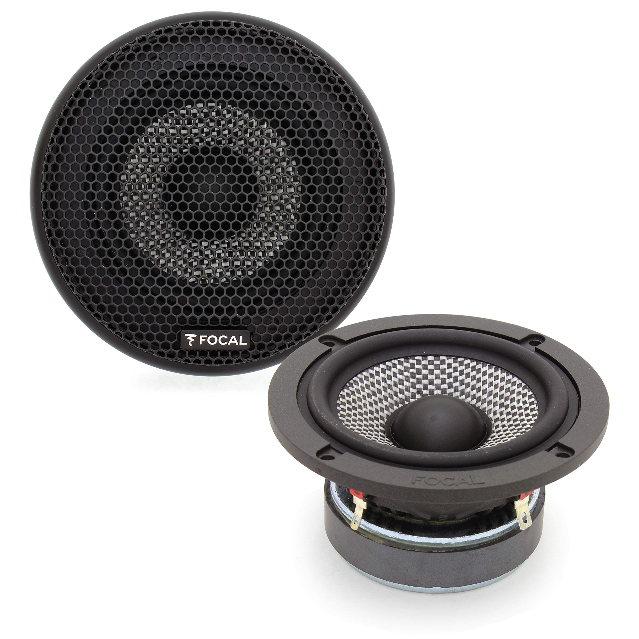 Focal 3AS 3" 40W RMS Midrange Speakers with Grills