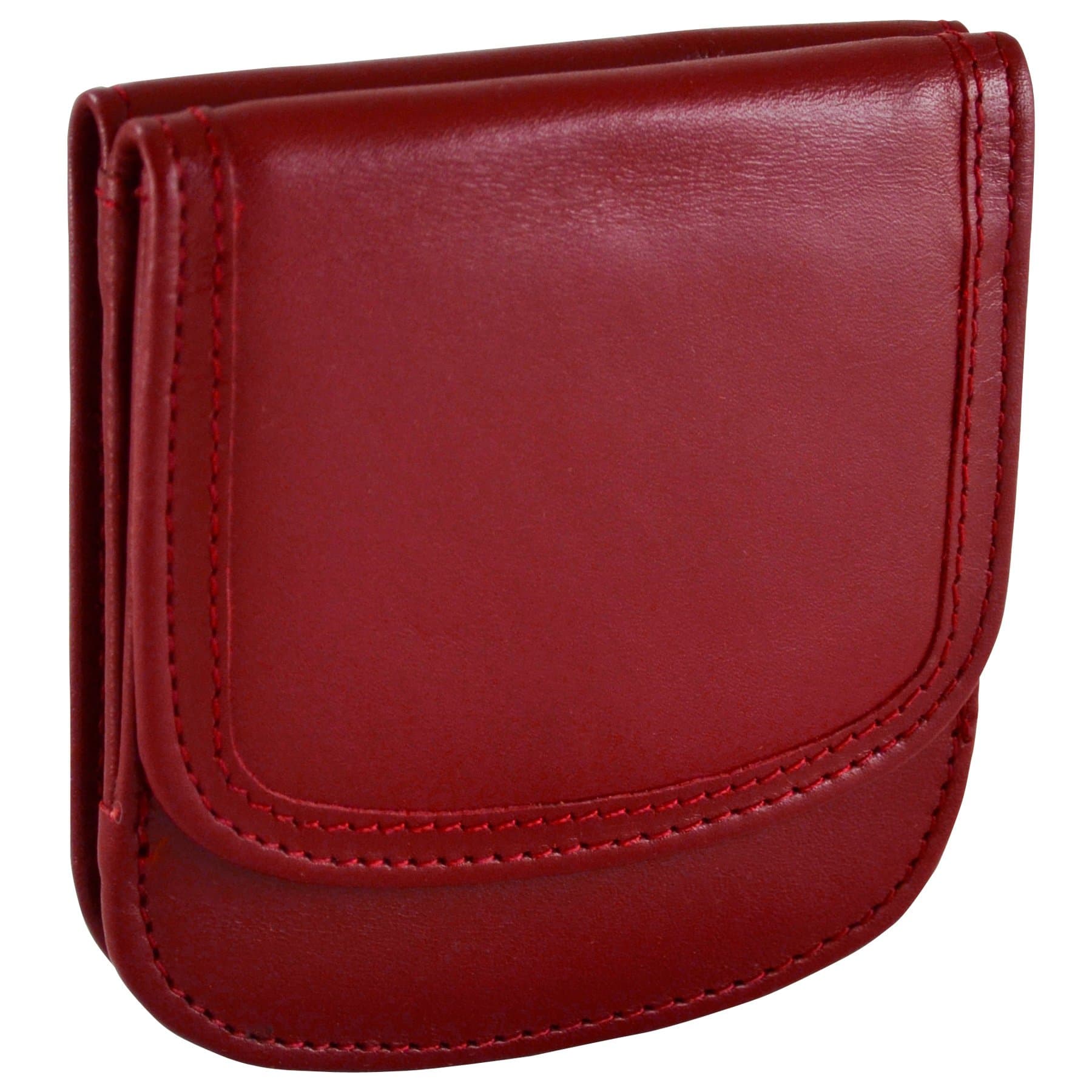 TAXI WALLET Bordo 01 Small Compact Slim Genuine Leather Coin Purse Wallet and Card Holder