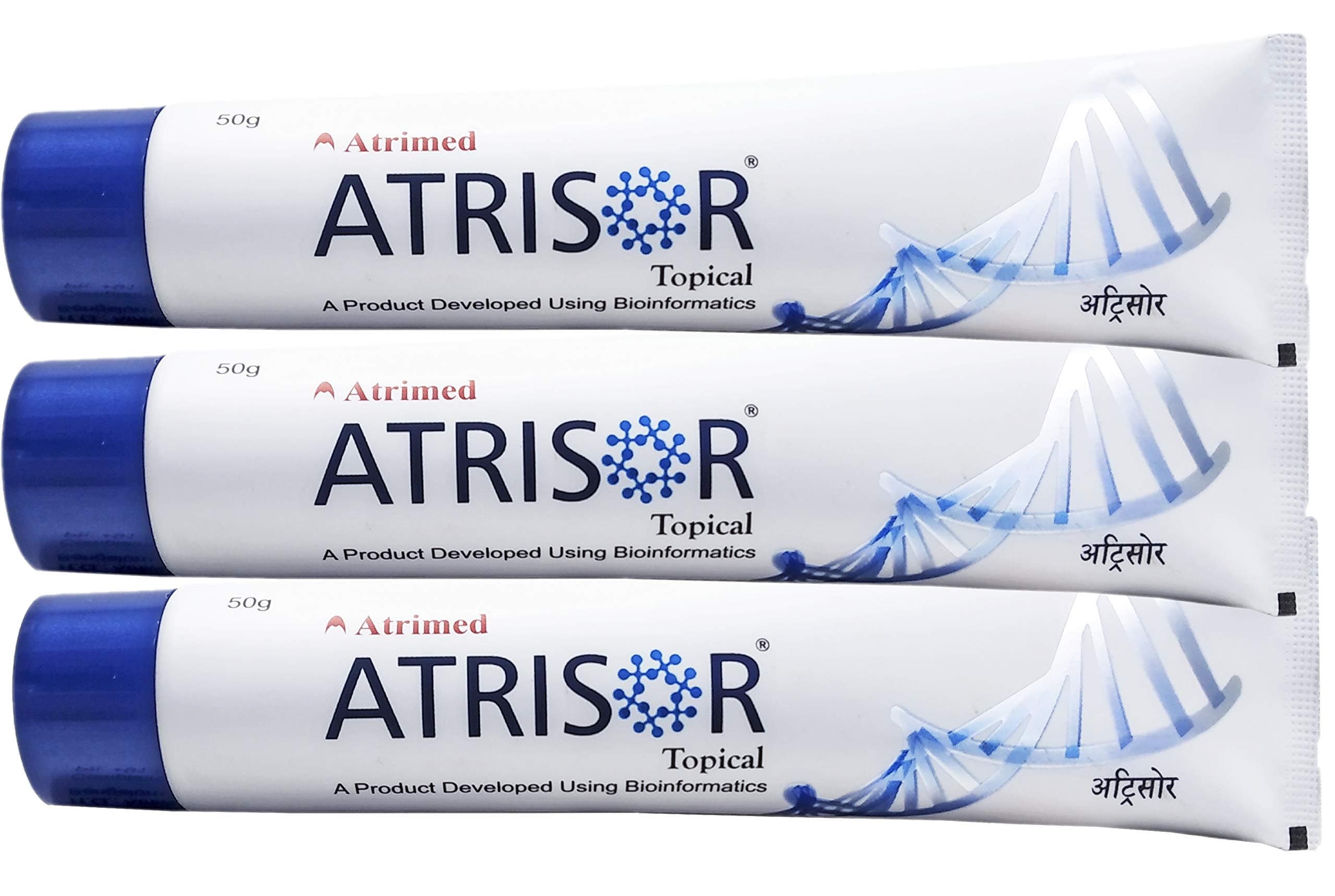 ATRIMED Atrisor Topical for Psoriasis, Dry, Itchy, Flaky Skin, Pack of 3