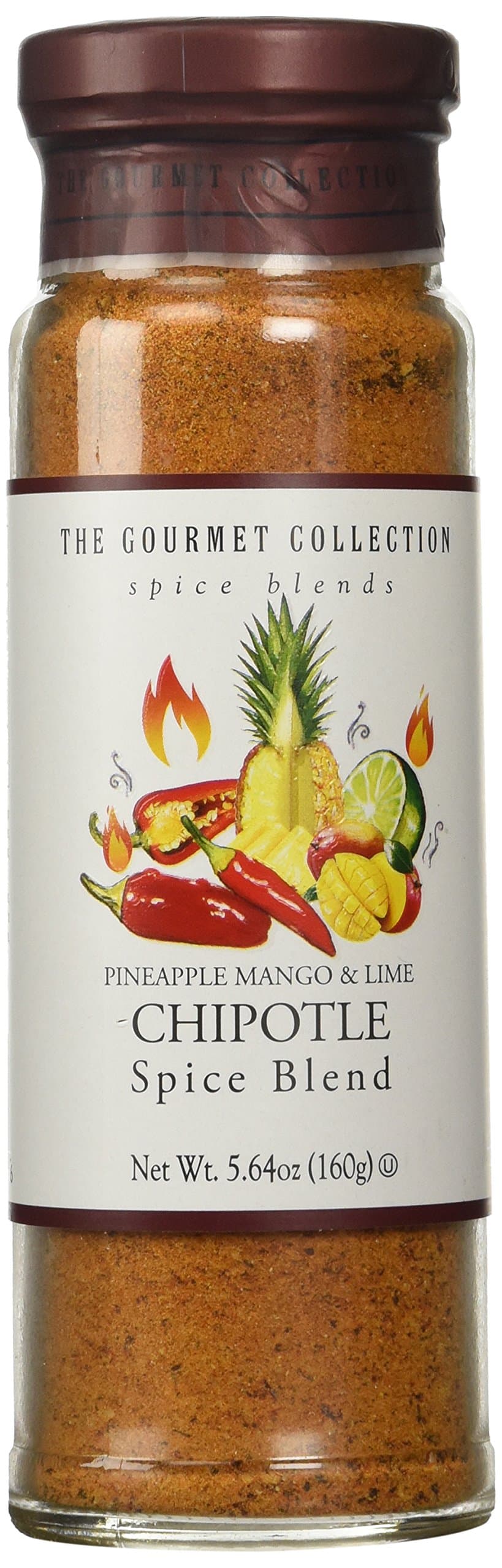 The Gourmet Collection Spice Blends - Pineapple, Mango & Lime Chipotle Spice Blend - Chipotle Seasoning Gourmet Spices for Meat, Fruit, Vegetables.