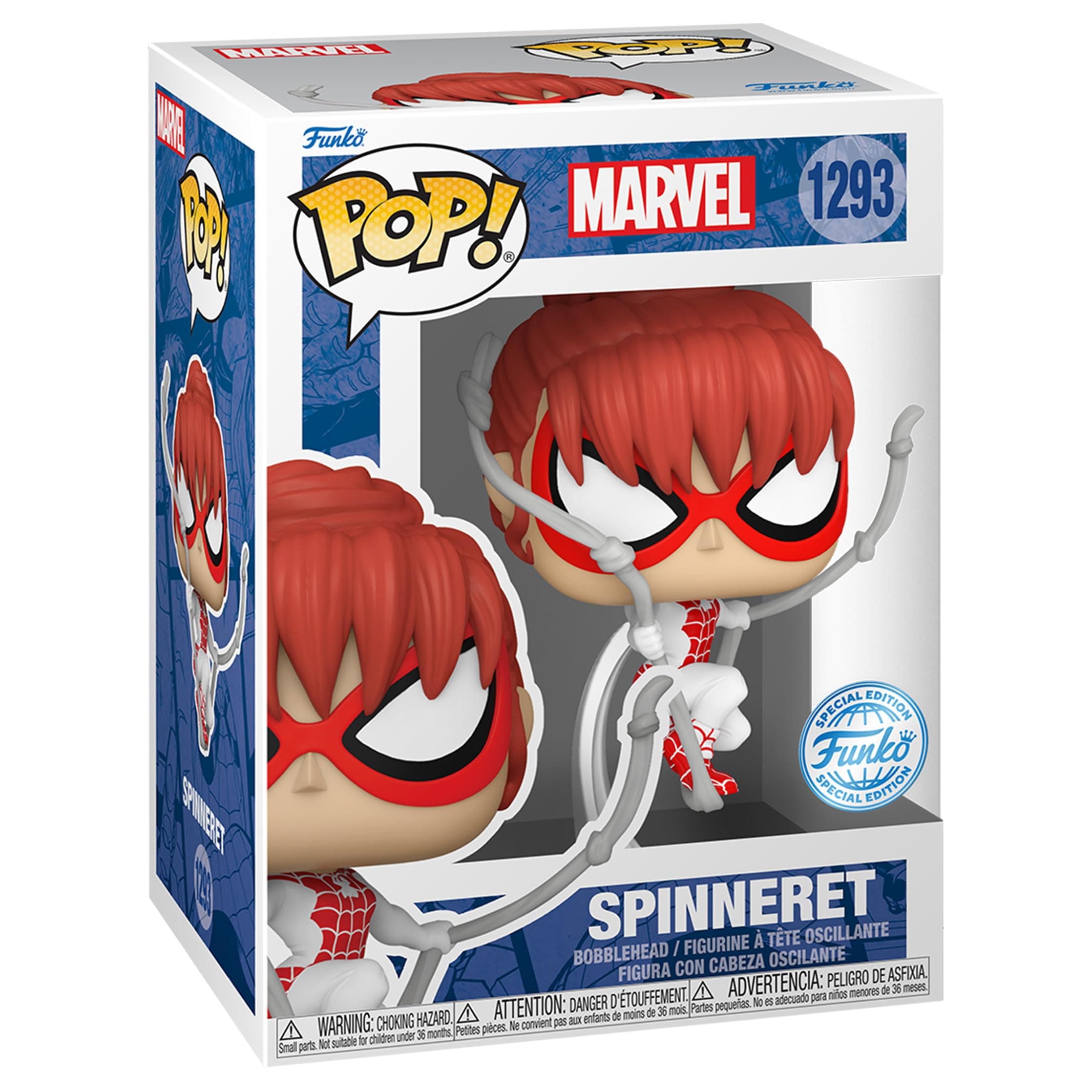 Pop! Marvel: Spider-Man - Spinneret Special Edition Multicolor Exclusive #1293