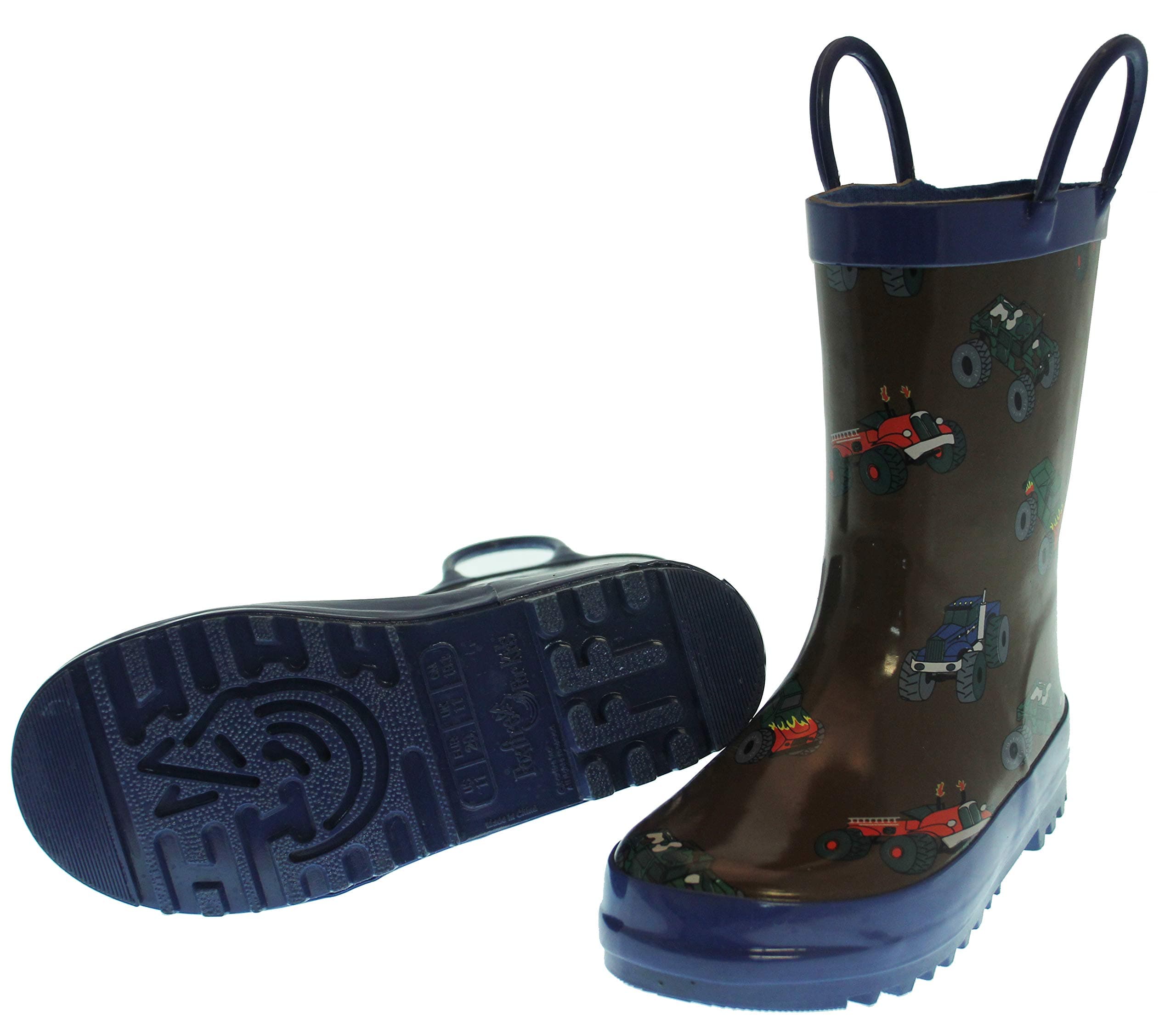 Foxfire for Kids Boys Rubber Rain Boots Toddler Children