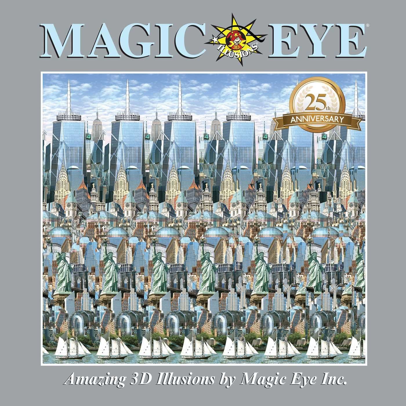 Magic Eye 25th Anniversary Book: Amazing 3d Illusions