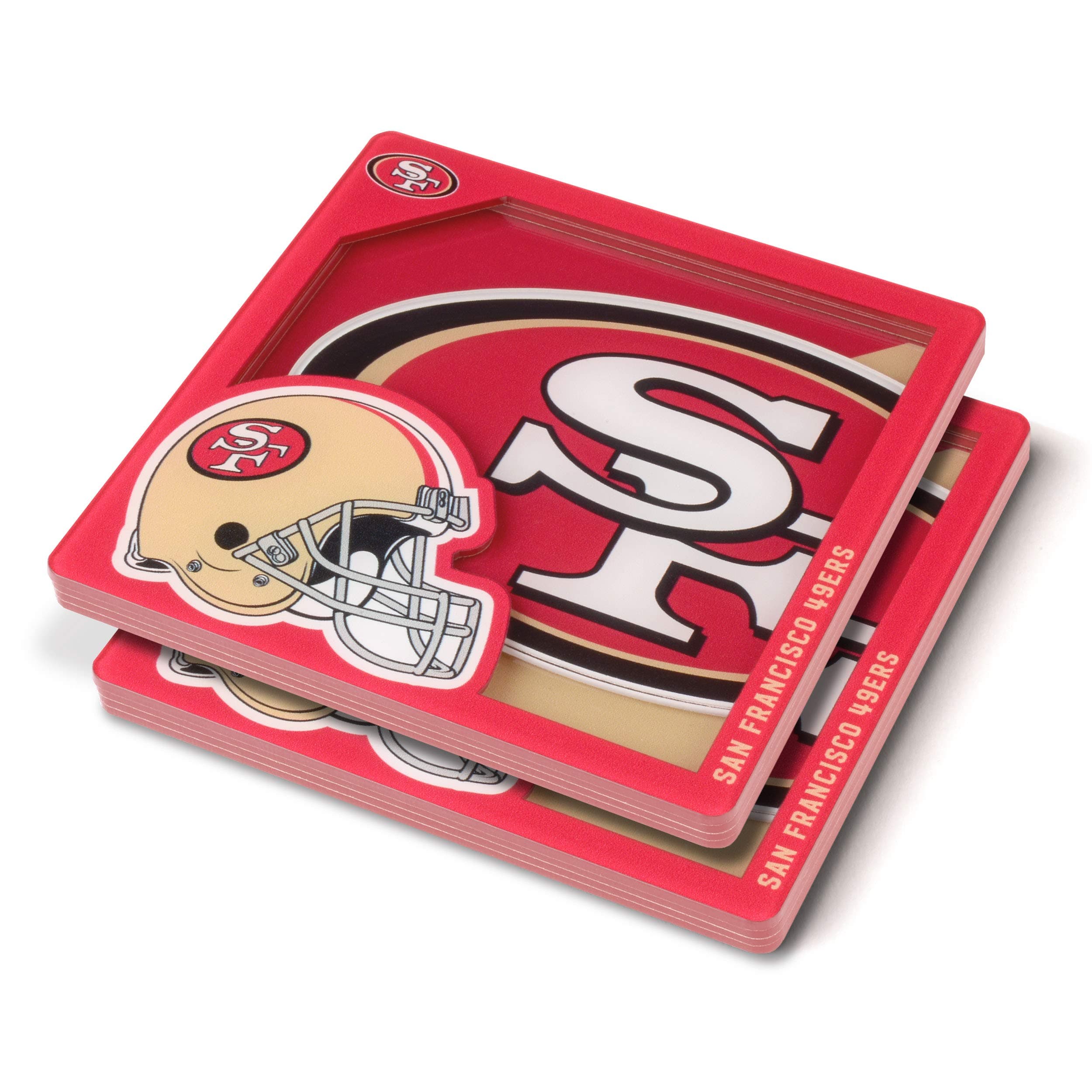 NFL San Francisco 49ers 3D Logo Series Coaster