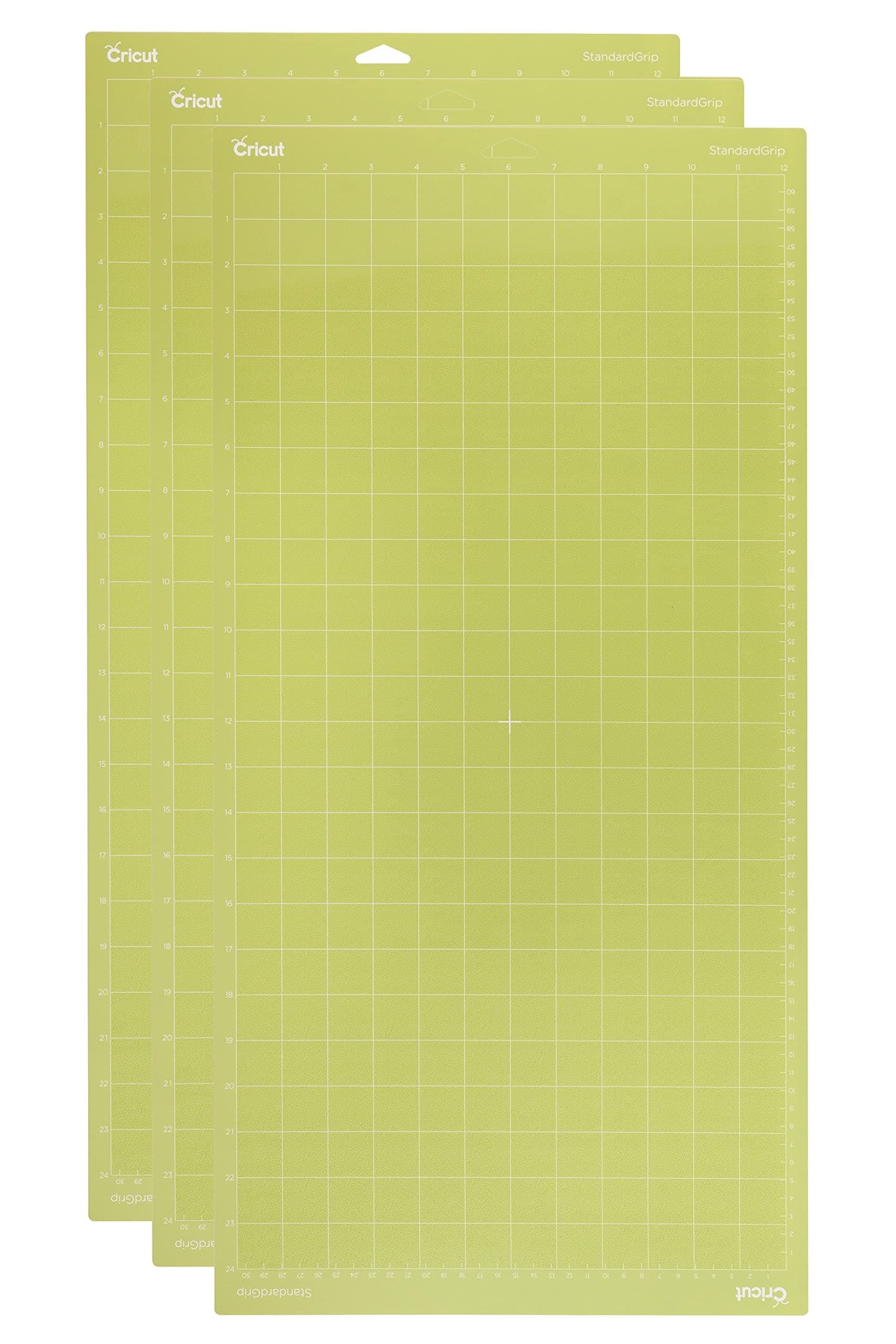 StandardGrip Adhesive Cutting Mat 12"x24" for Explore Air 2/Maker - 3 Pack, Green