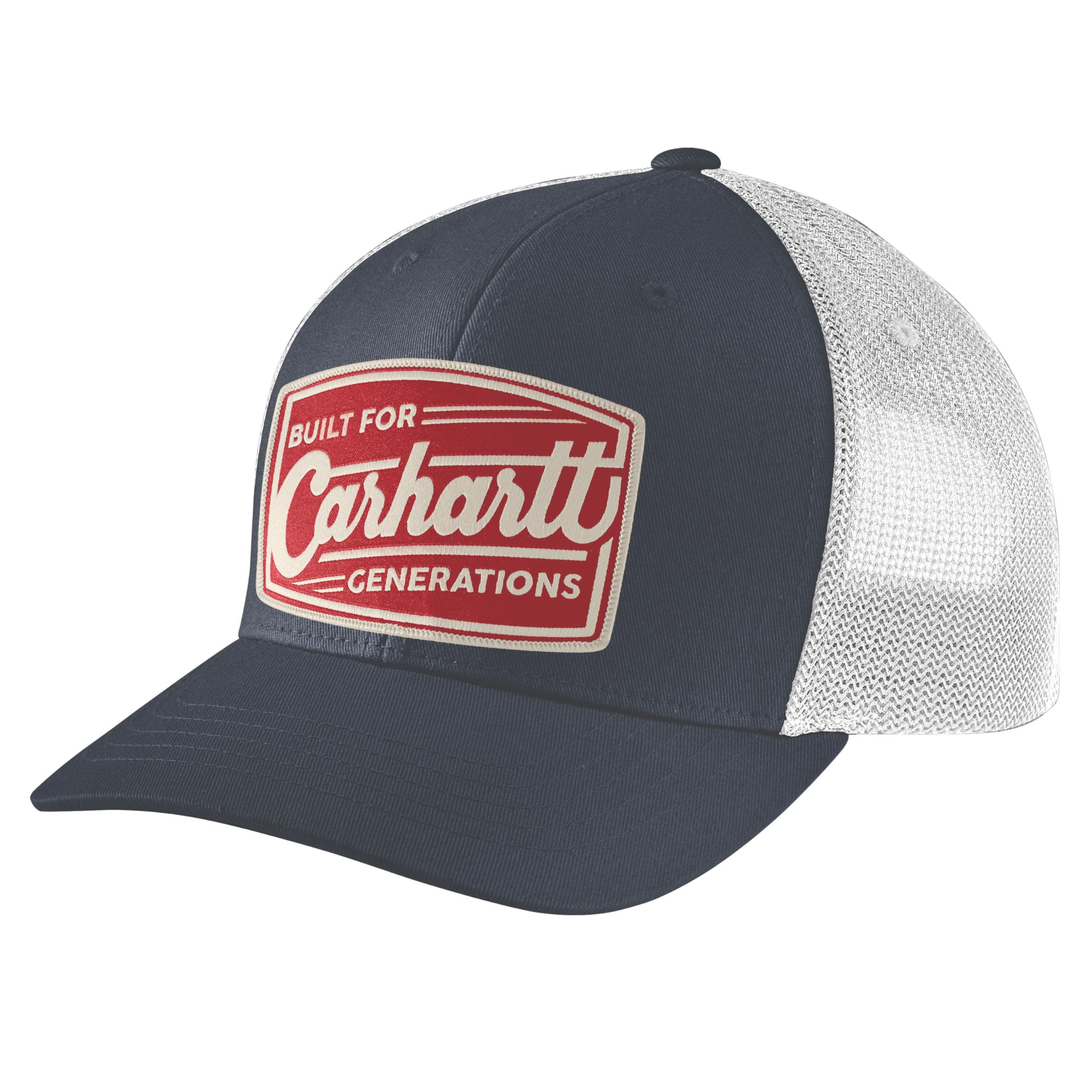 Carhartt Men's 106928 Canvas Mesh-Back Built Patch Cap