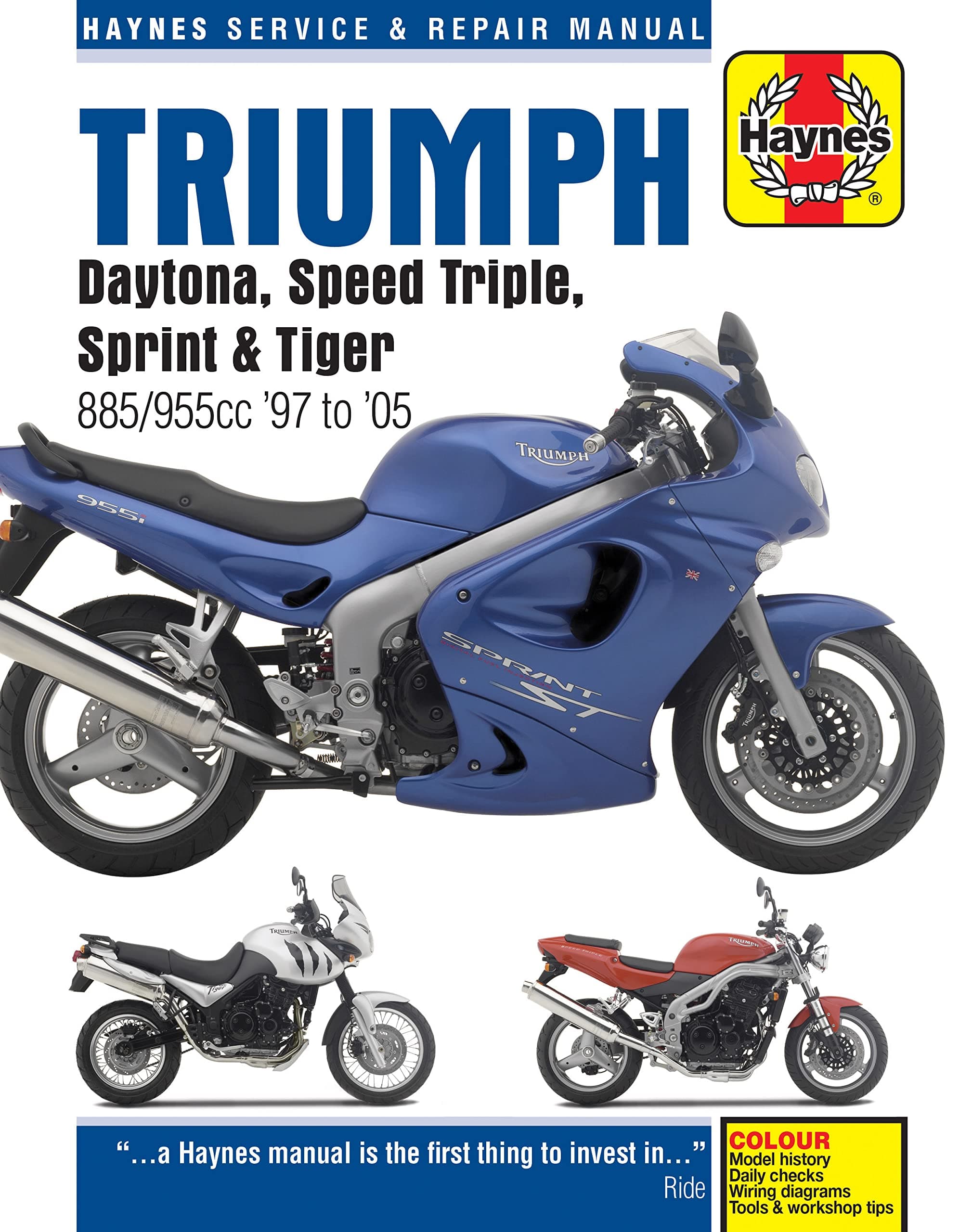 – Triumph Fuel Injected Triples 1997 - 2005 (Haynes Service & Repair Manual)