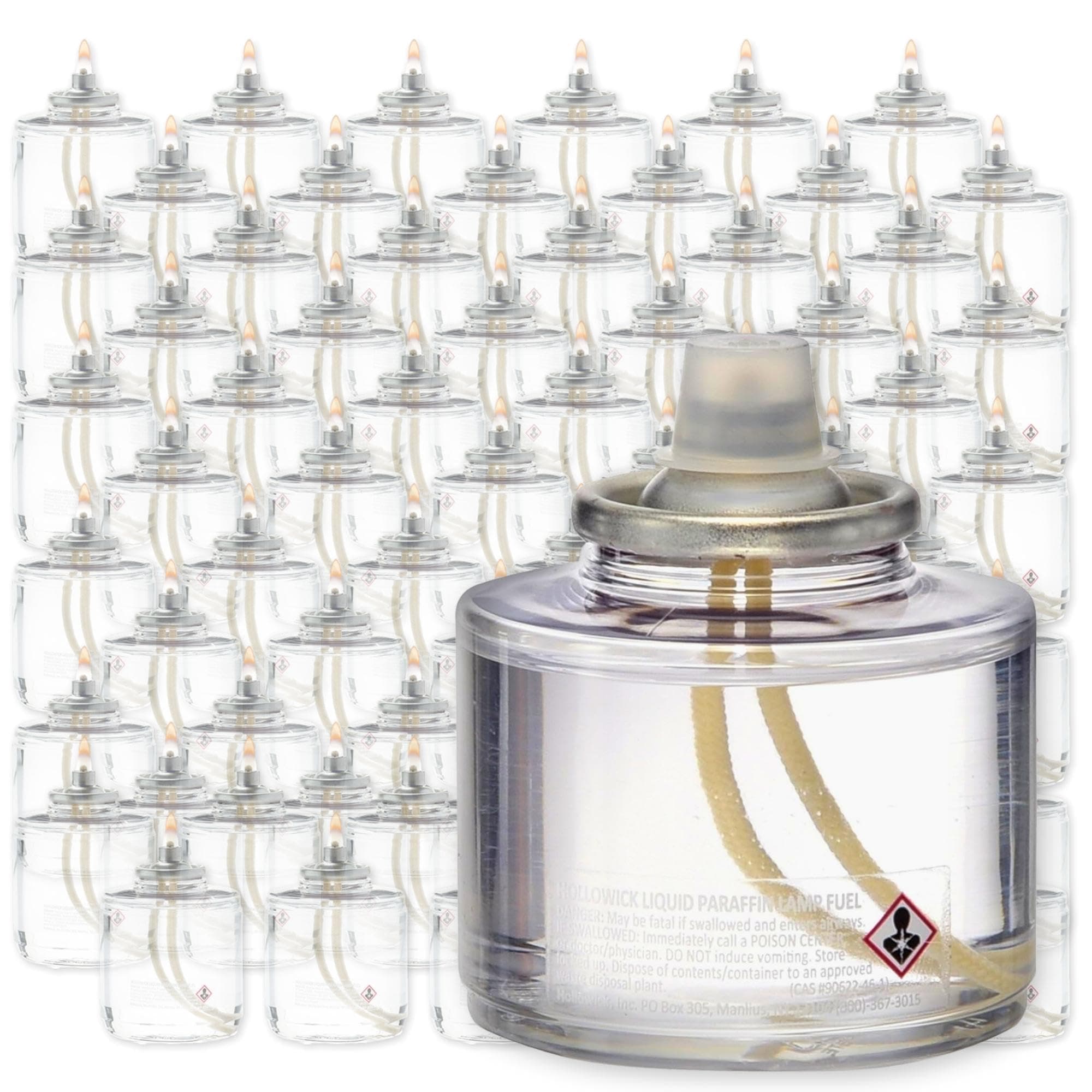 - Hollowick 17 Hour Disposable Liquid Candle - HD17 (48/case) - NOT for Home Consumer USE