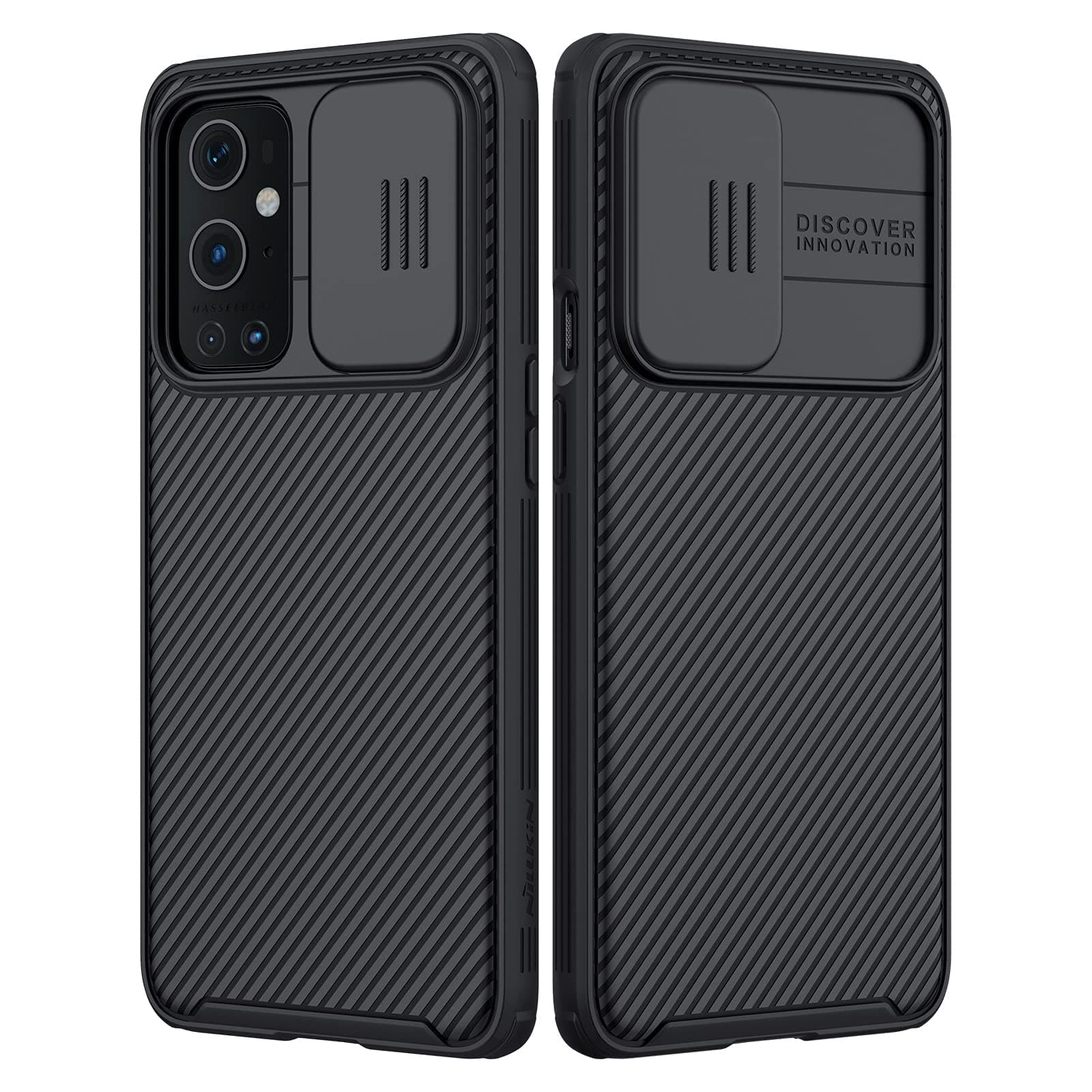 Nillkin Oneplus 9 Pro Case With Slide Camera Cover, Upgrate Camshield Pro Case With Camera Protection For Oneplus 9 Pro 2021 - Black