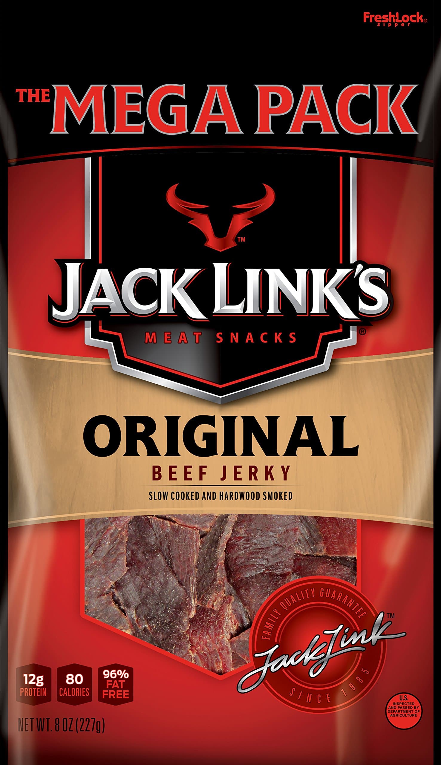 Jack Links Jerky, Original, 8 Ounce