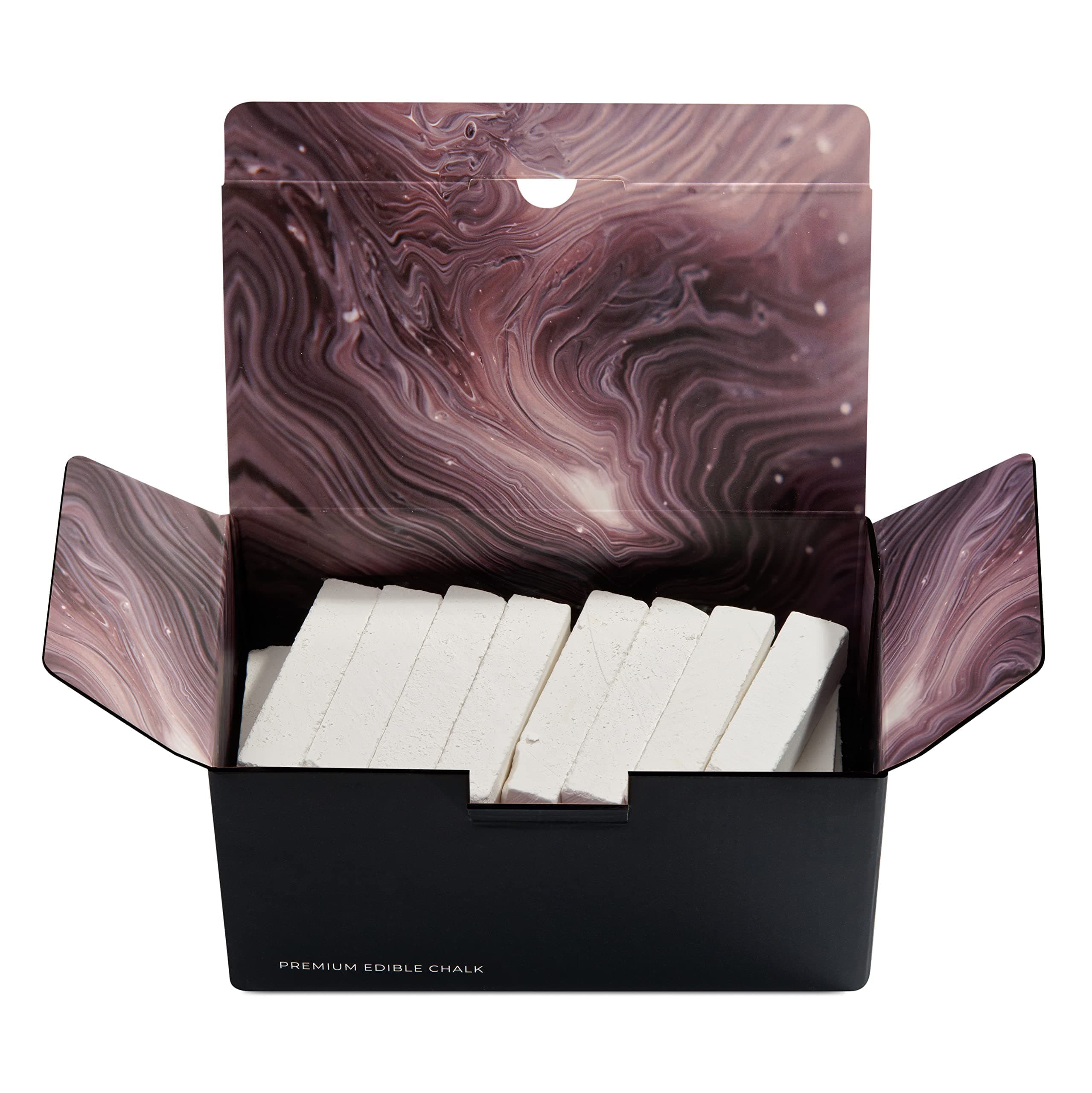 Chalkovsky Premium Edible Chalk Box 35oz (1kg) - Natural for Eating - Crunchy Belgorod Sticks - Russian Organic for Bone Strength - Zero Additives, No Impurities - White