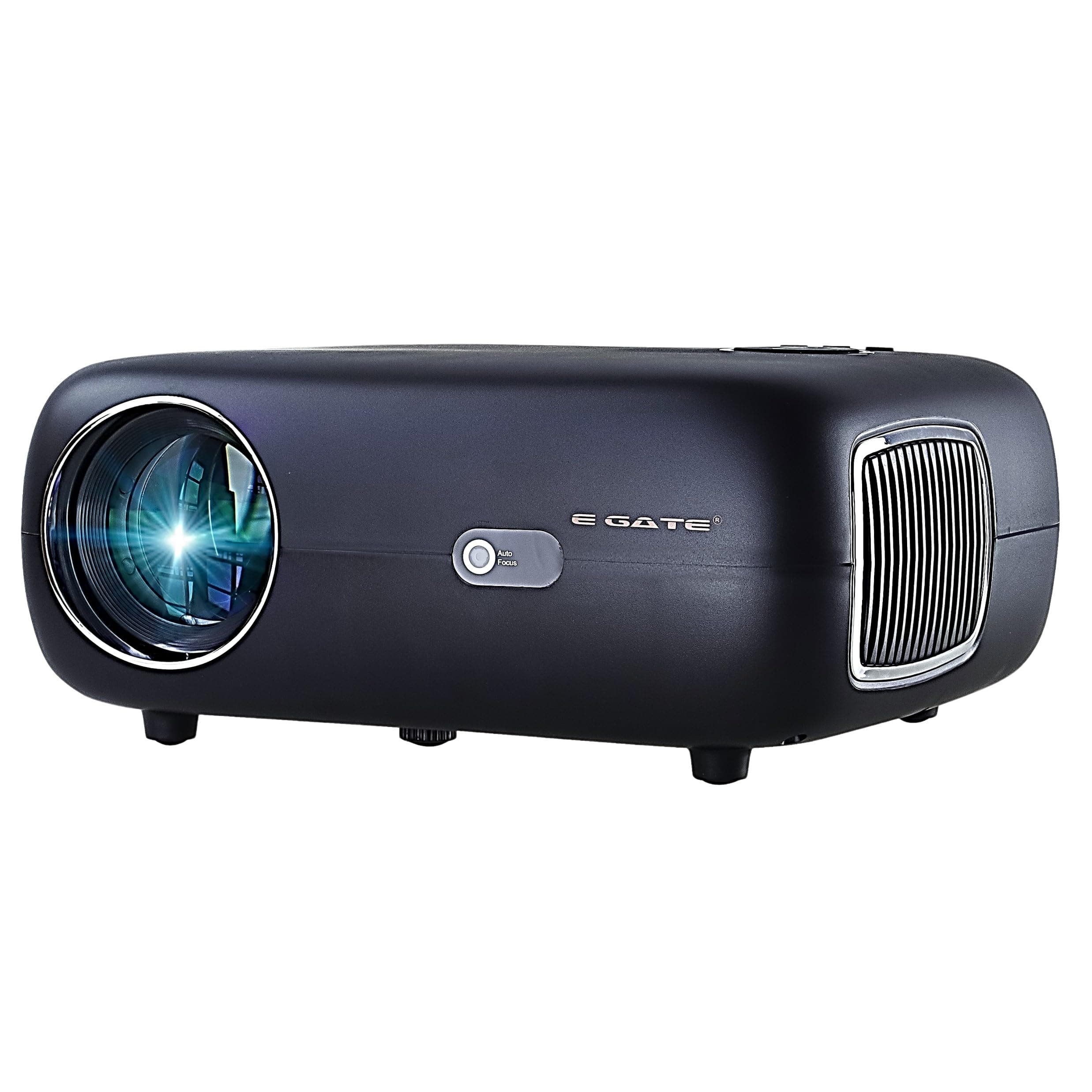 K9 Pro-Max 6X Automatic Projector + 24W Free Sound bar (C222-3600 mAh Battery) | 600 ISO Lumens & 1200fc | Full HD 1080p Native | Auto (Focus + Keystone) | Android 13 | HDMI, USB, WiFi & BT
