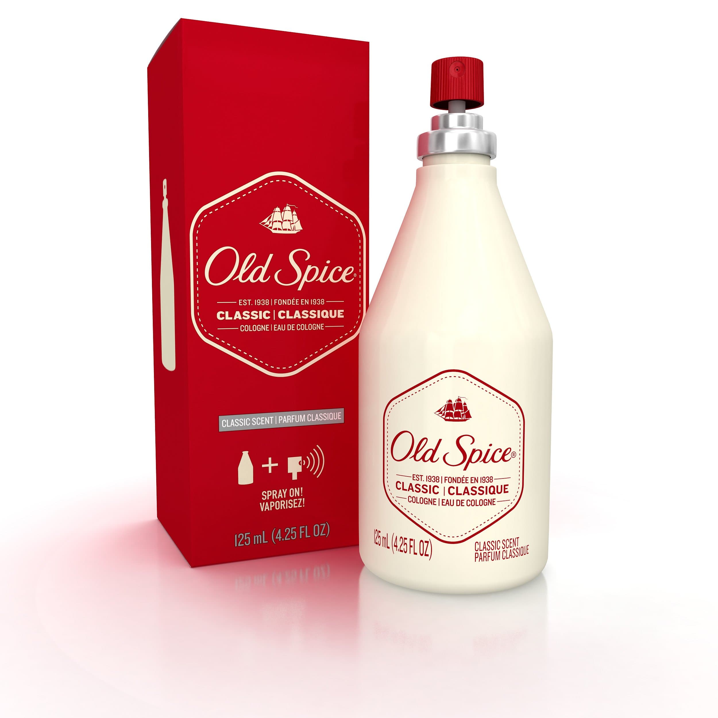 Eau De Cologne Spray By Old Spice For Men