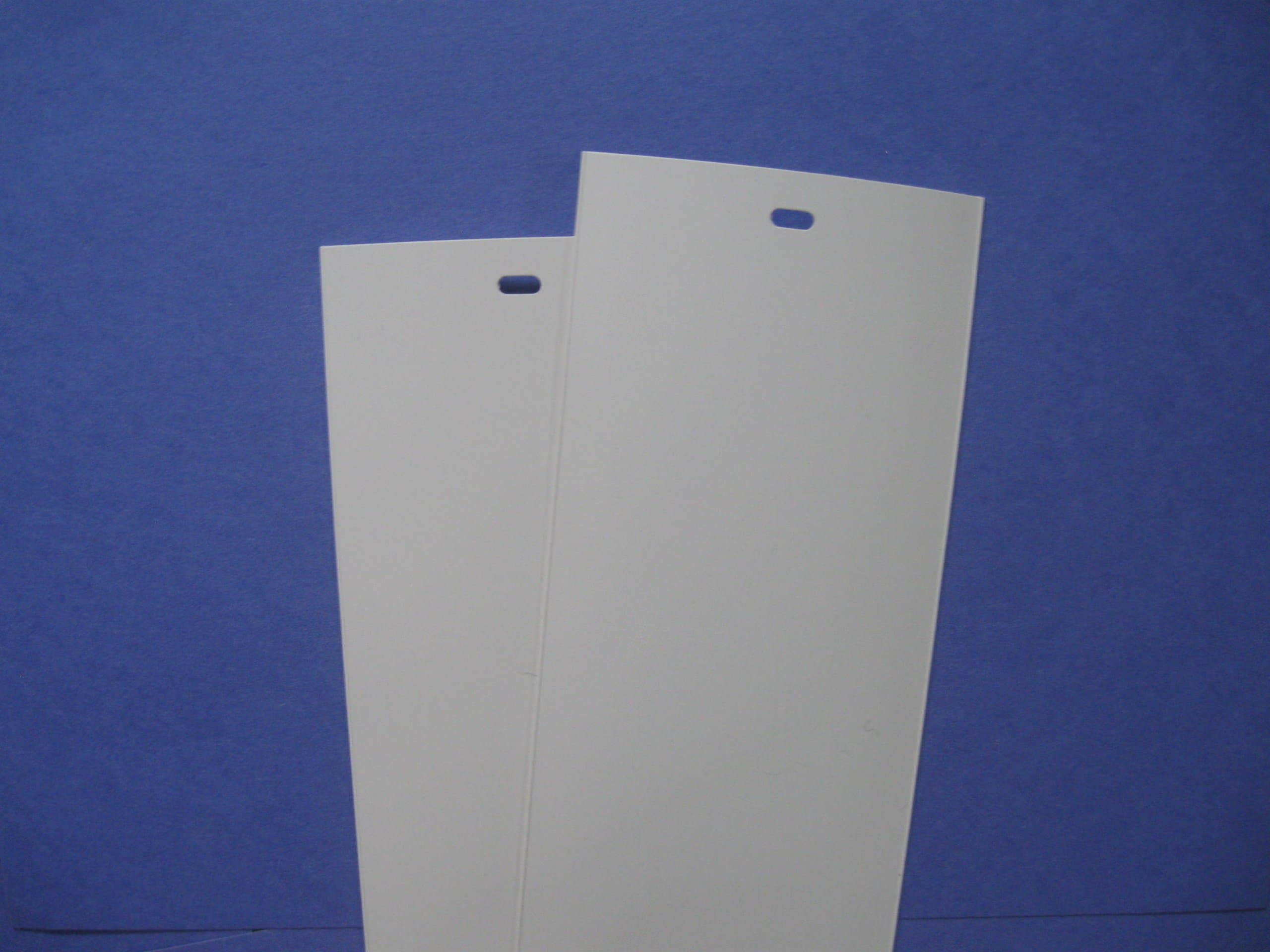 PVC Vertical Blind Replacement Slat (Ivory) 2 Pk 82 1/2 X 3 1/2