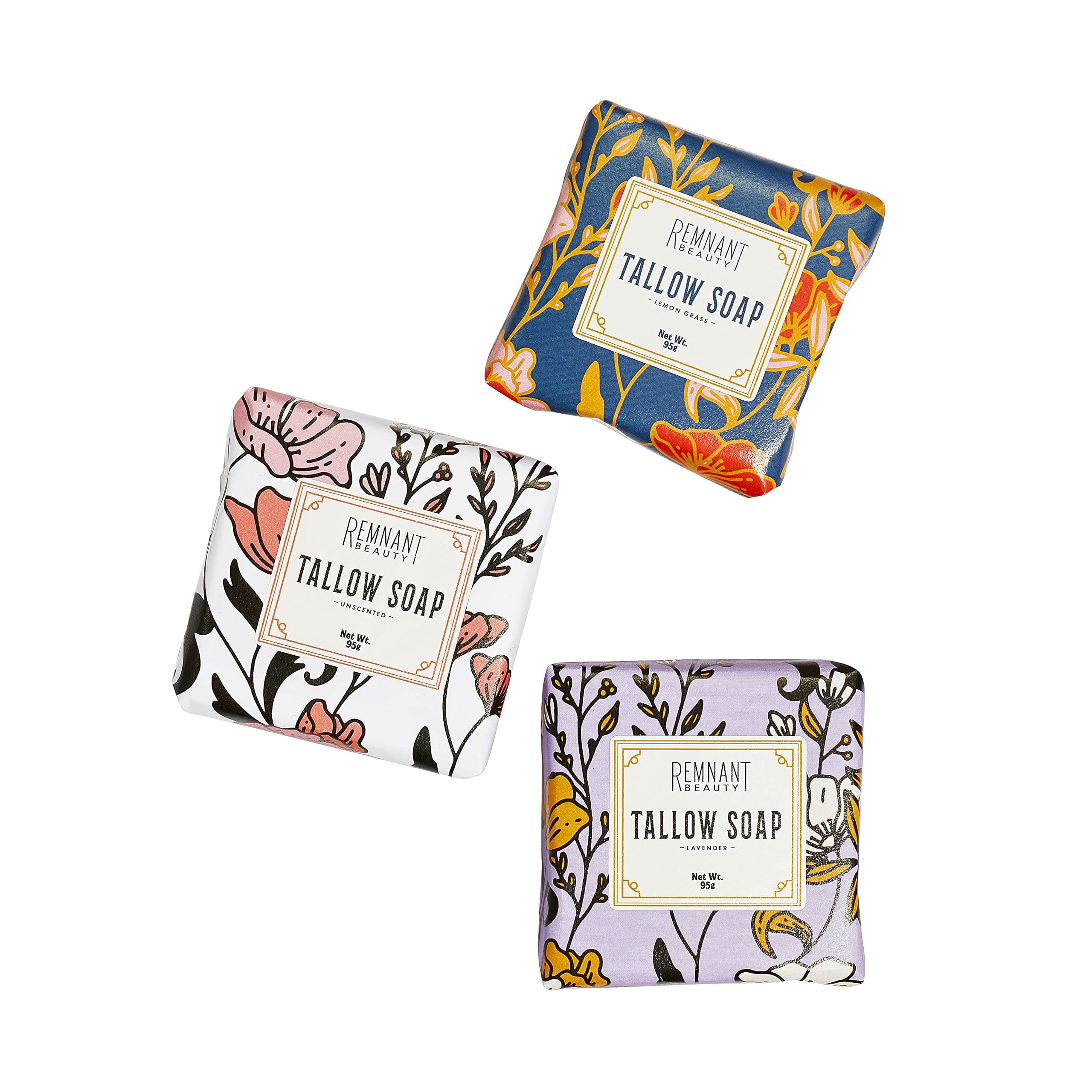 Tallow Soap, Cold Pressed Handmade for Sensitive Skin, dry skin, eczema