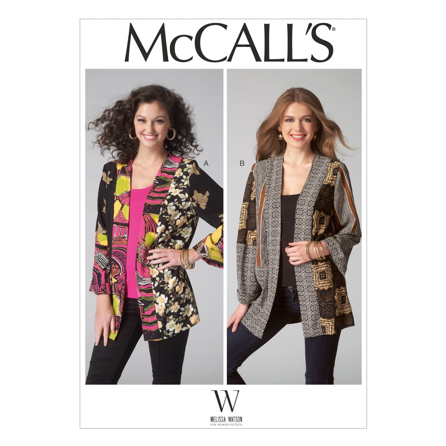 McCall's Patterns 7132 ZZ Sizes Large 16-18/X-Large 20-22/2X-Large 24-26 Misses Jackets Sewing Pattern