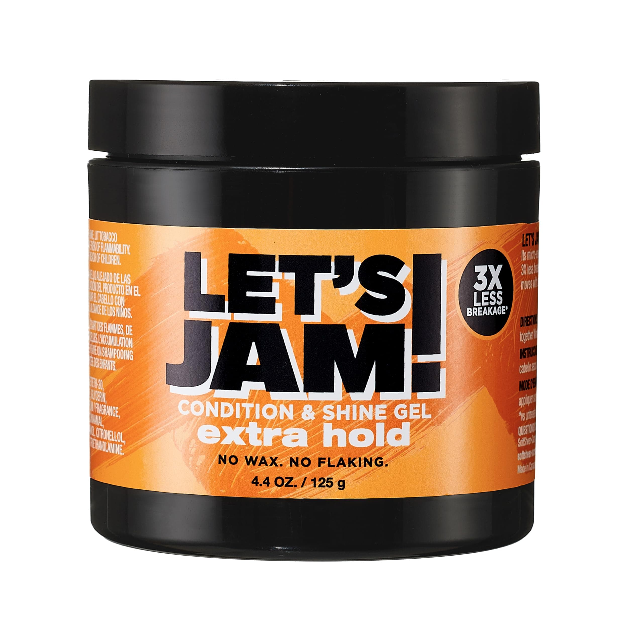 Carson Lets Jam Shining And Conditioning Gel Extra Hold - 4.4 Ounce