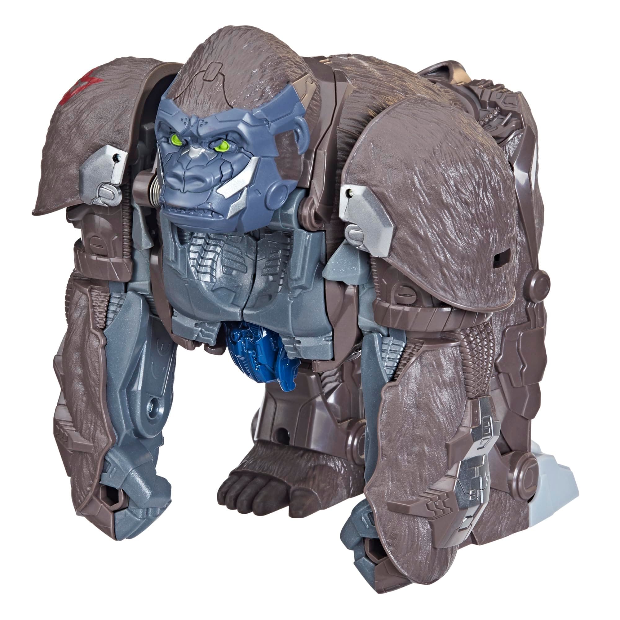 Transformers Toys Rise of The Beasts Movie, Smash Changer Optimus Primal Action Figure - Ages 6 and up, 9-inch