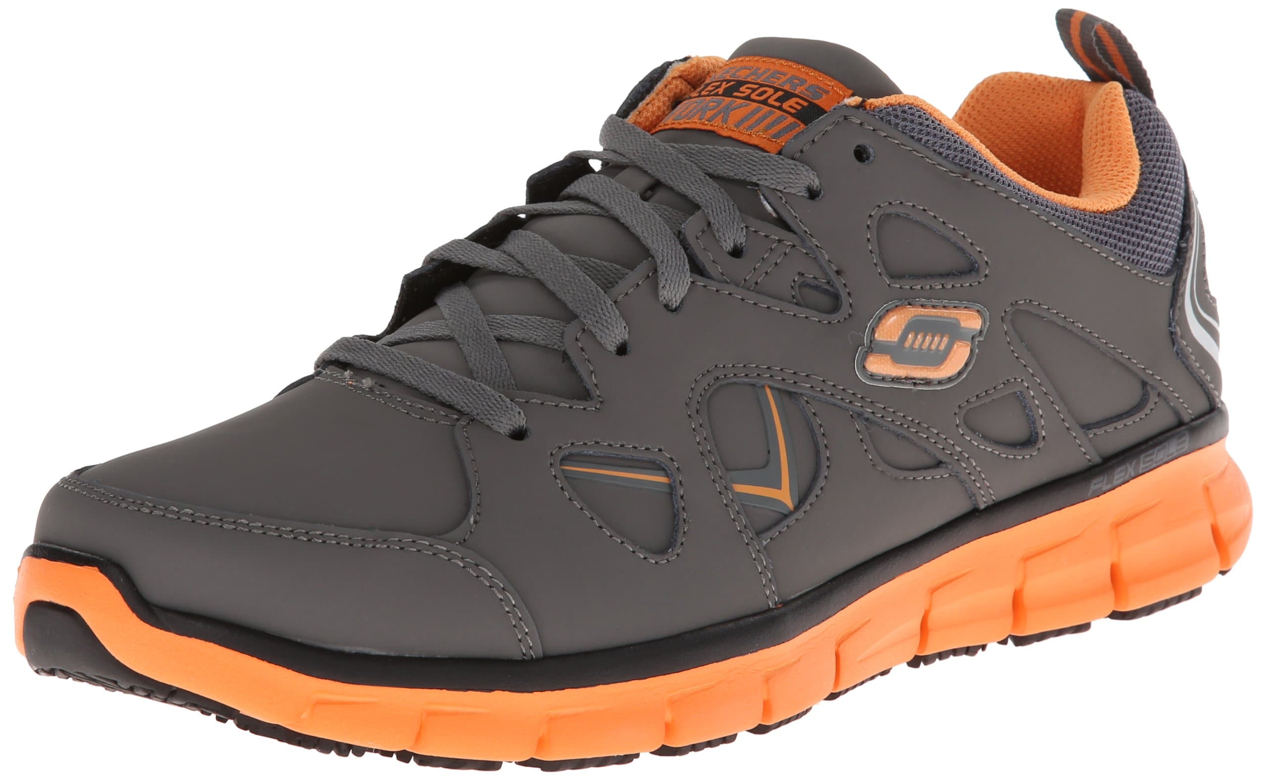 Skechers for Work Men's Synergy-Tal Slip Resistant Work Shoe
