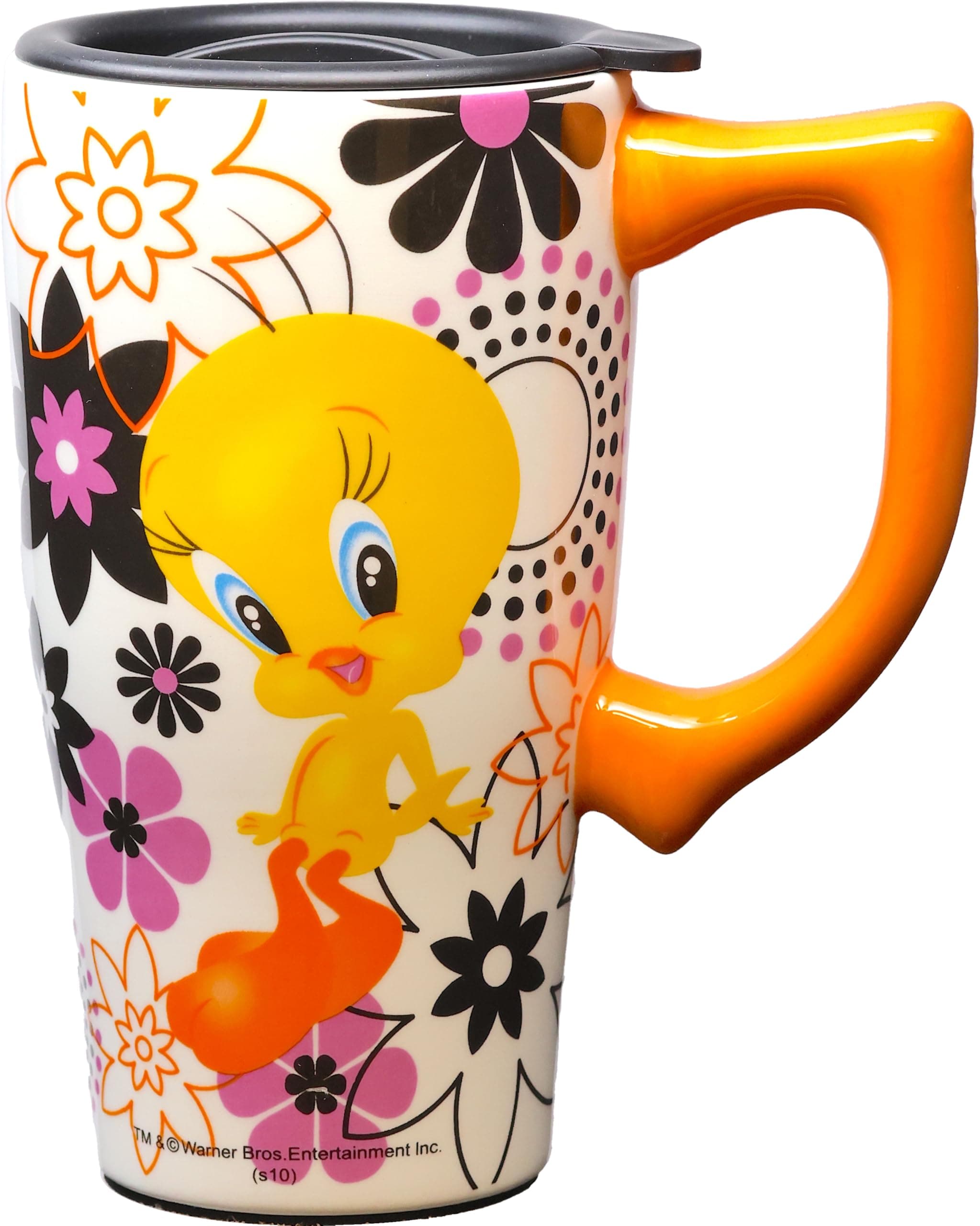 Spoontiques TWEETY TRAVEL MUG, 18 ounces