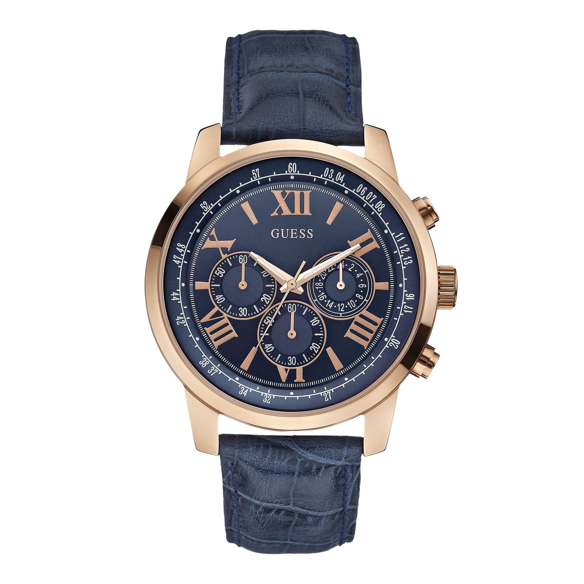 Guess Analog Blue Dial Men's Watch - W0380G5