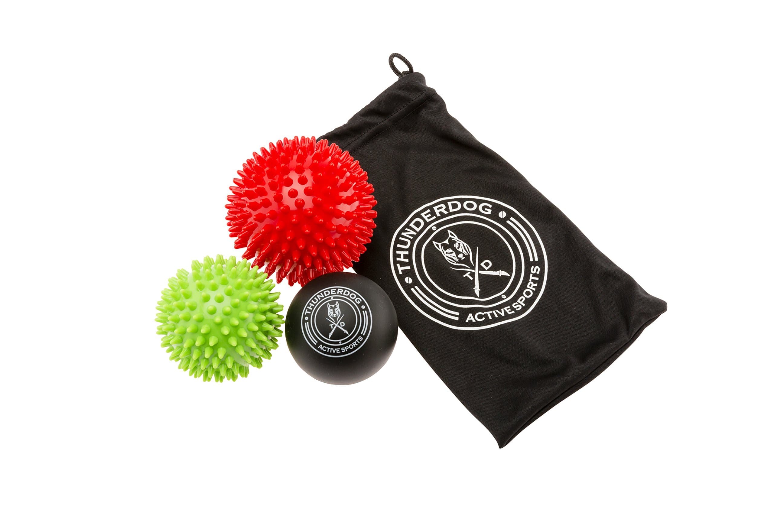 Thunderhog Diverse Hand Trainer Hand Muscle Trainer Hand Grip Forearm Trainer, Finger Exerciser, Various Assorted Laser Finger Stretching Hand Gripper, 3 Igelball Set