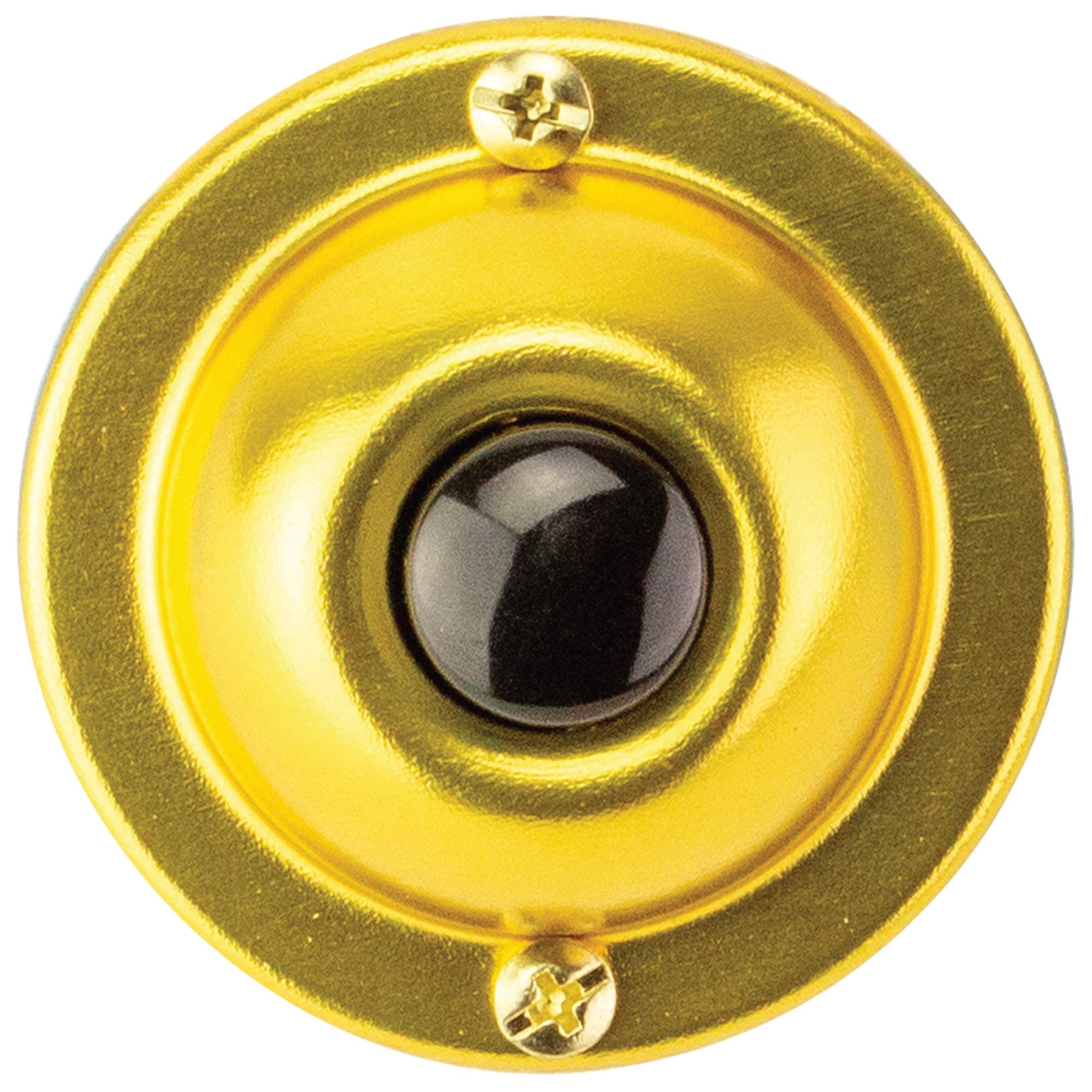 Everyday Door Bell Chime Button, Size: 1.75, Brass