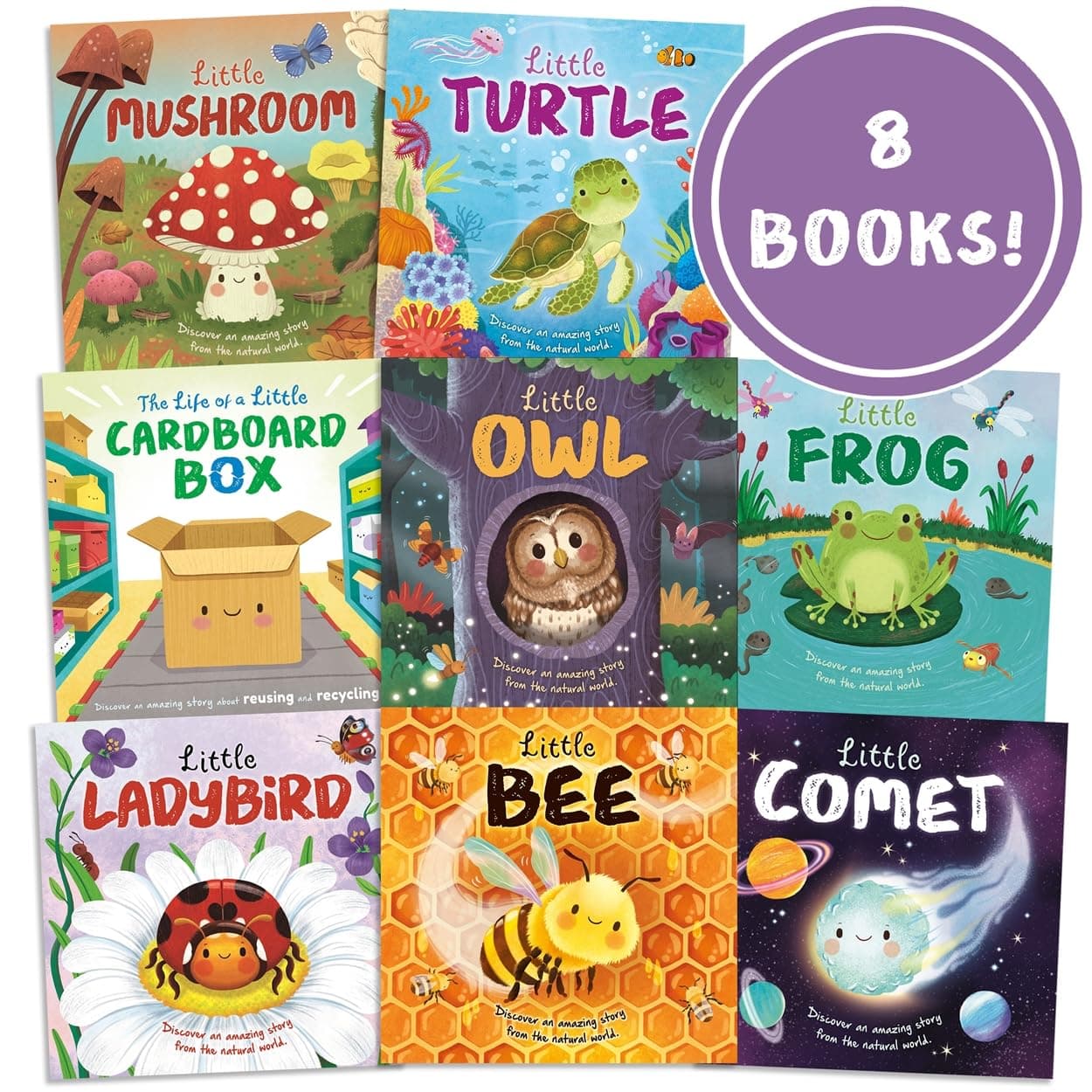 Collection of 8 Nature Stories 2 (Children's Illustrated Picture Flats)