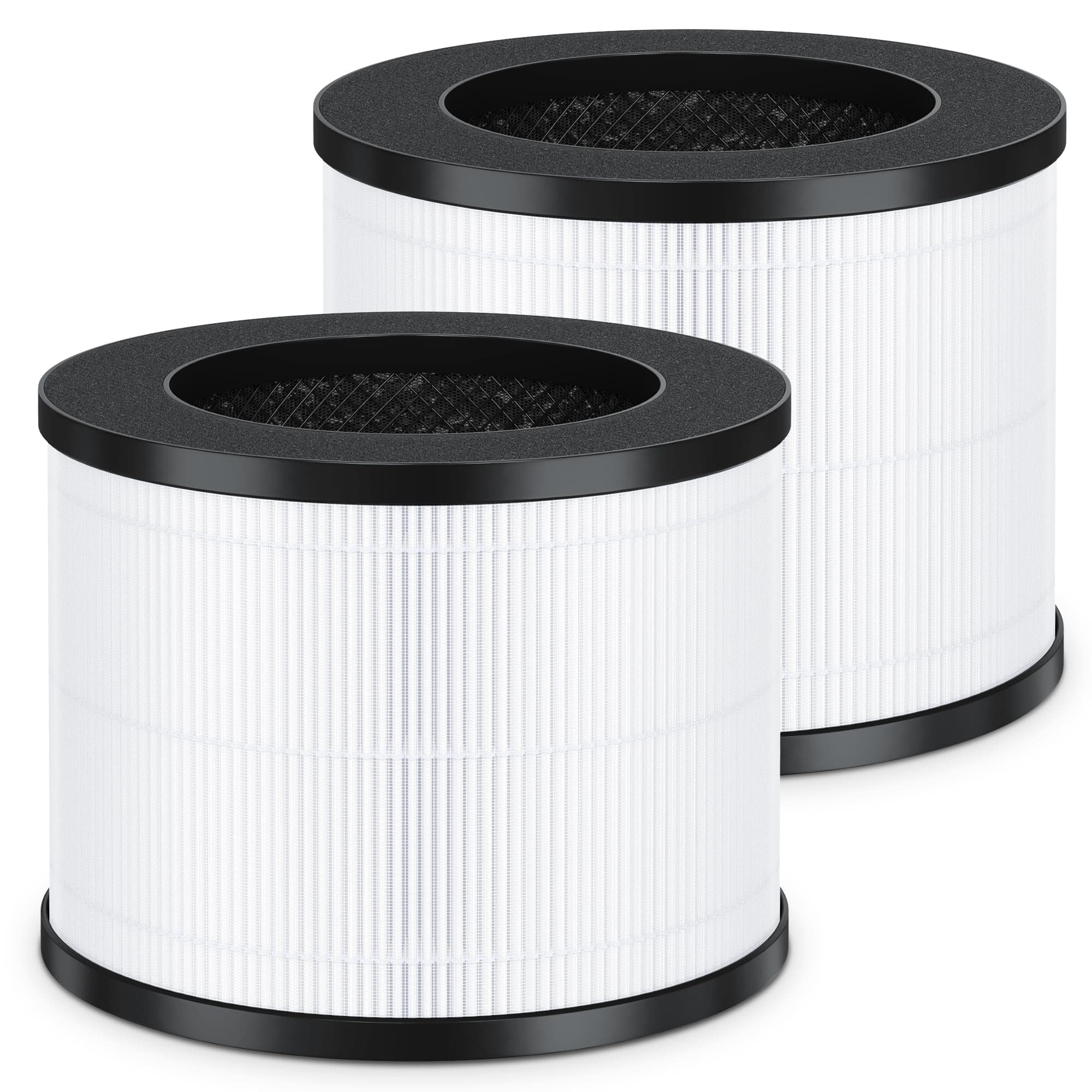 EPI153 True HEPA Replacement Filter Compatible With MOOKA & KOIOS EPI153 EP1153 EPI-153 EP1-153 Air Puri fiers,4-Stage Filtration EPI153 HEPA Filter,2 Packs