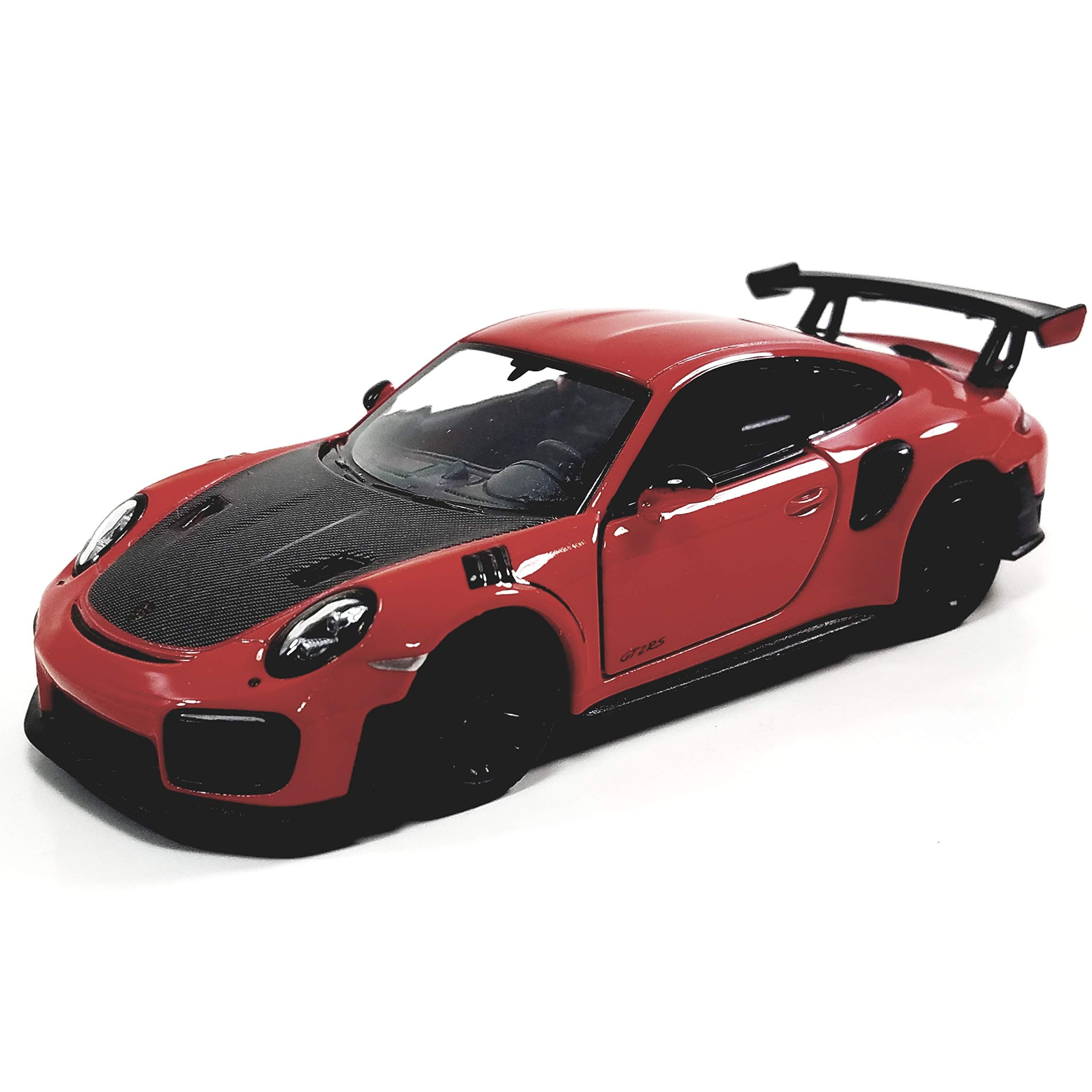 KiNSMART - 2010 Porsche 911 GT2 RS 1:36 Scale 5" Die Cast Metal Model Toy Sports Car Toy (Red)