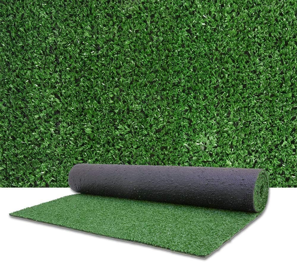 LITA Artificial Grass Turf Lawn-7 Feet x 12 Feet, 0.4" Indoor Outdoor Rug Synthetic Grass Mat Fake Grass