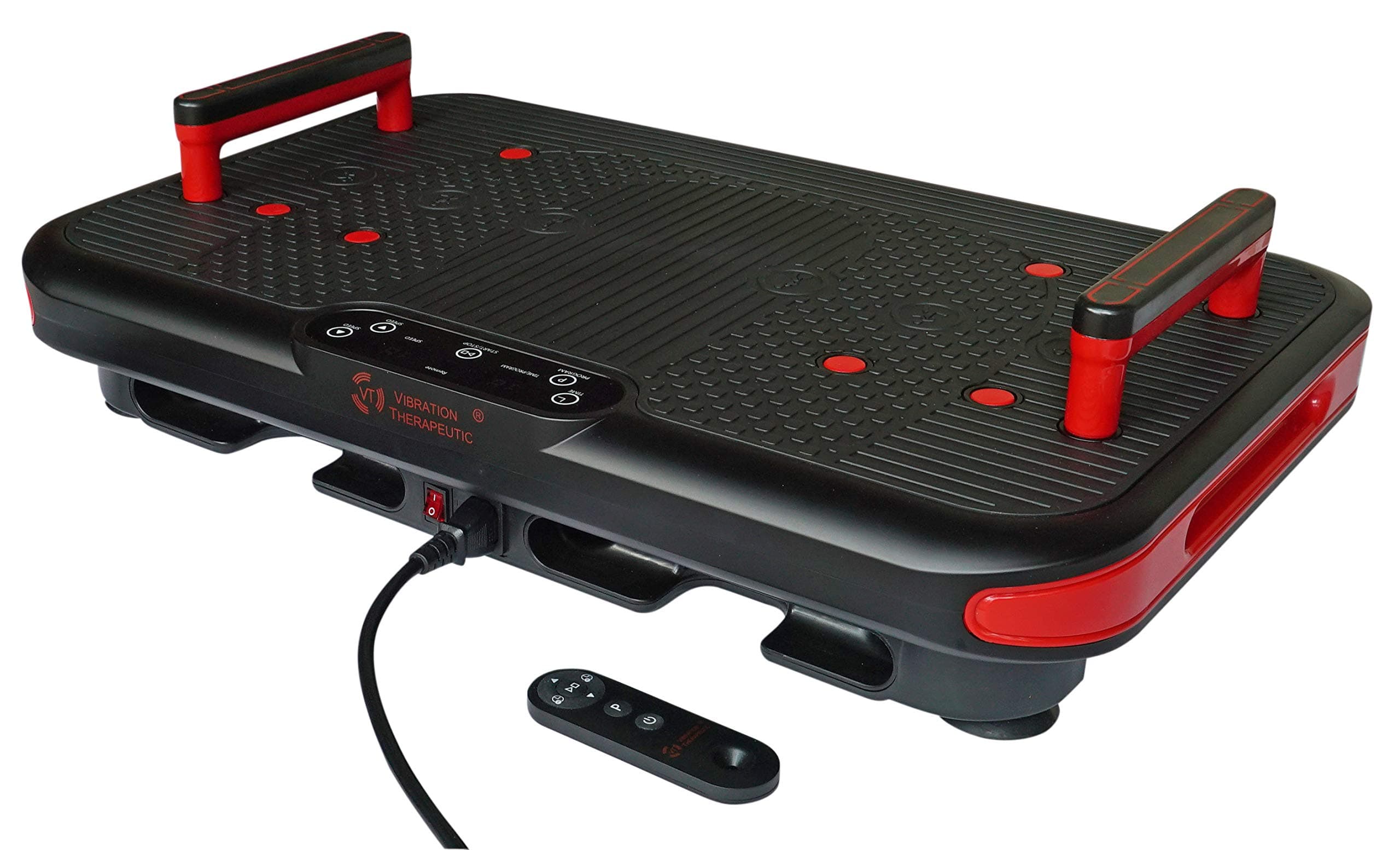 VT VIBRATION THERAPEUTIC Plate - Pivotal Oscillation 5-14Hz - Advanced Mechanical Design - Pushup Bars for Upper Body Exercise - Model 027