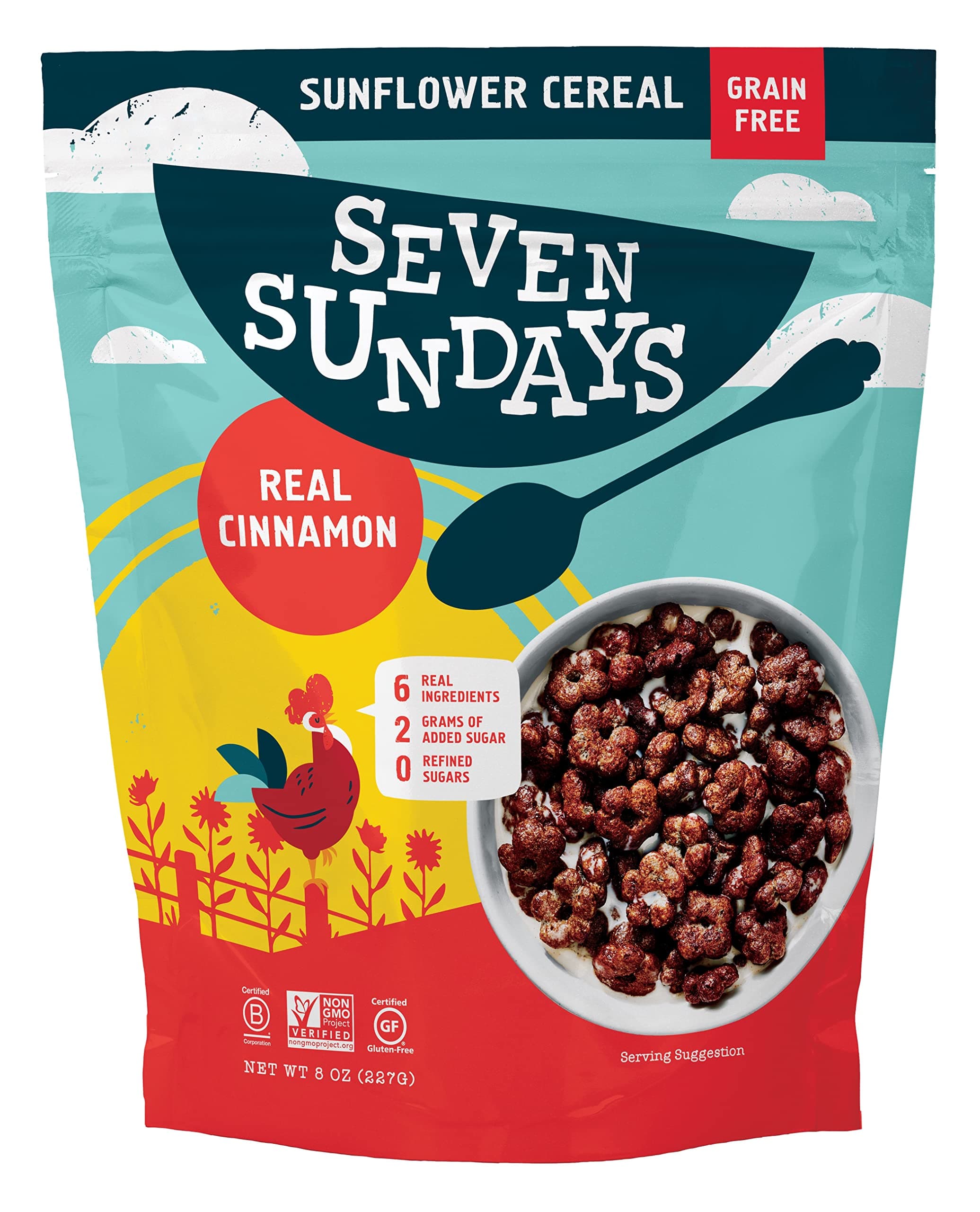 Seven SundaysCinnamon Grain Free Cereal, 8 OZ