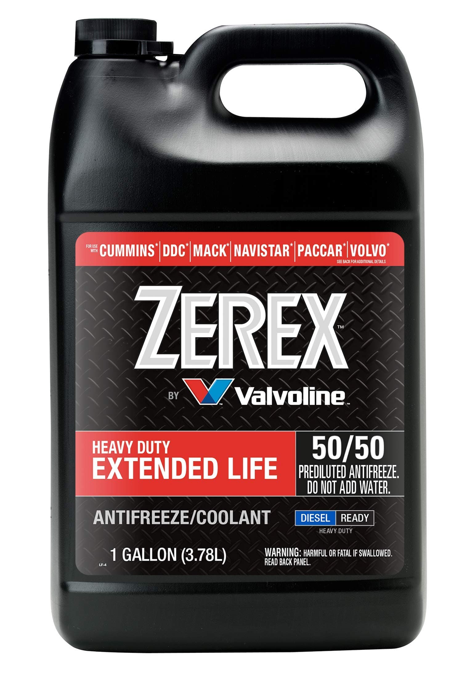 Extended Life Red Heavy Duty (HD) 50/50 Prediluted Ready-to-Use Antifreeze/Coolant 1 GA