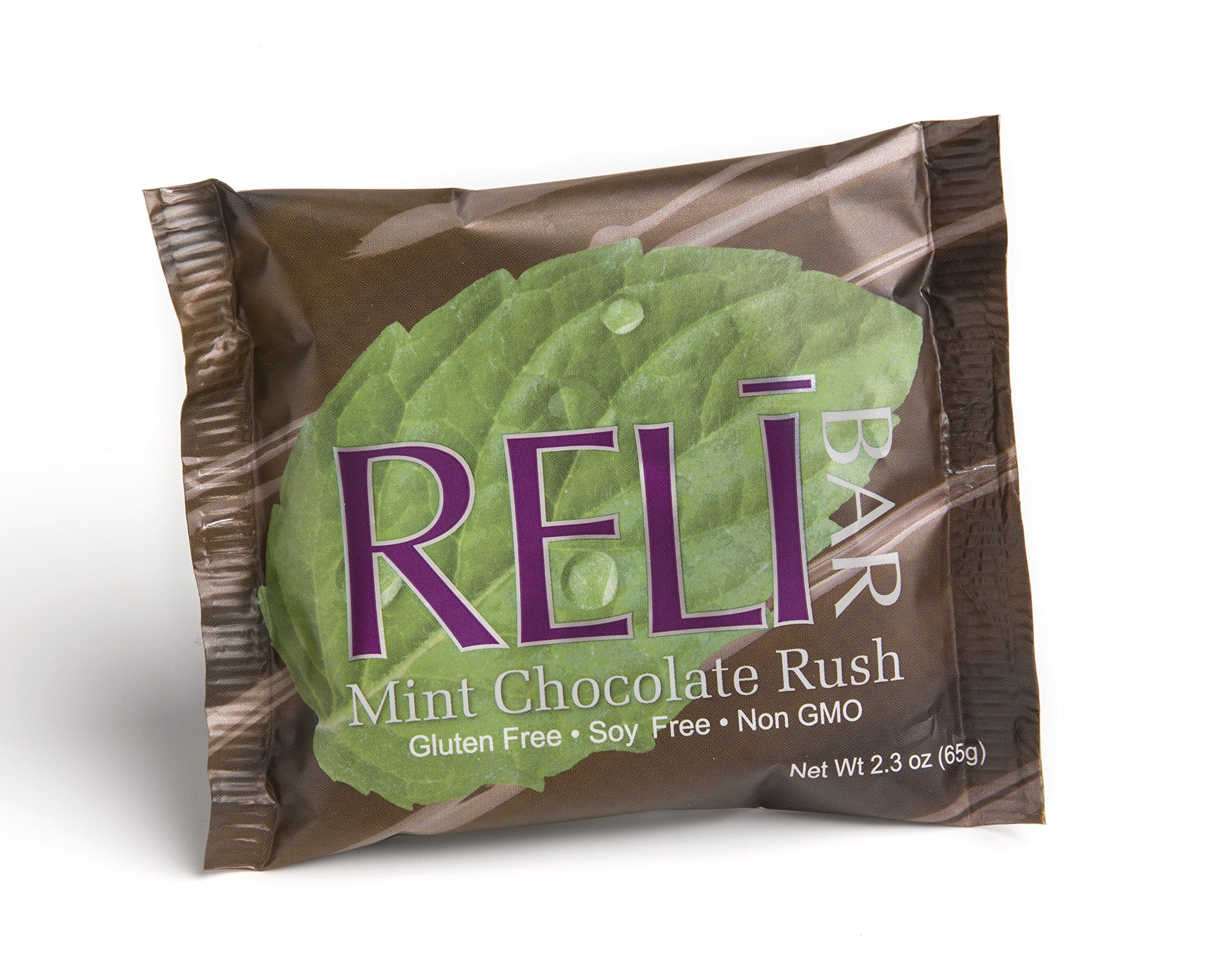 RELI BAR Soy, Gluten, Dairy, and GMO Free. Enjoyable Nutrition Bars. High Protein Healthy Snack or Meal Replacement Bar. 10 Grams Protein.