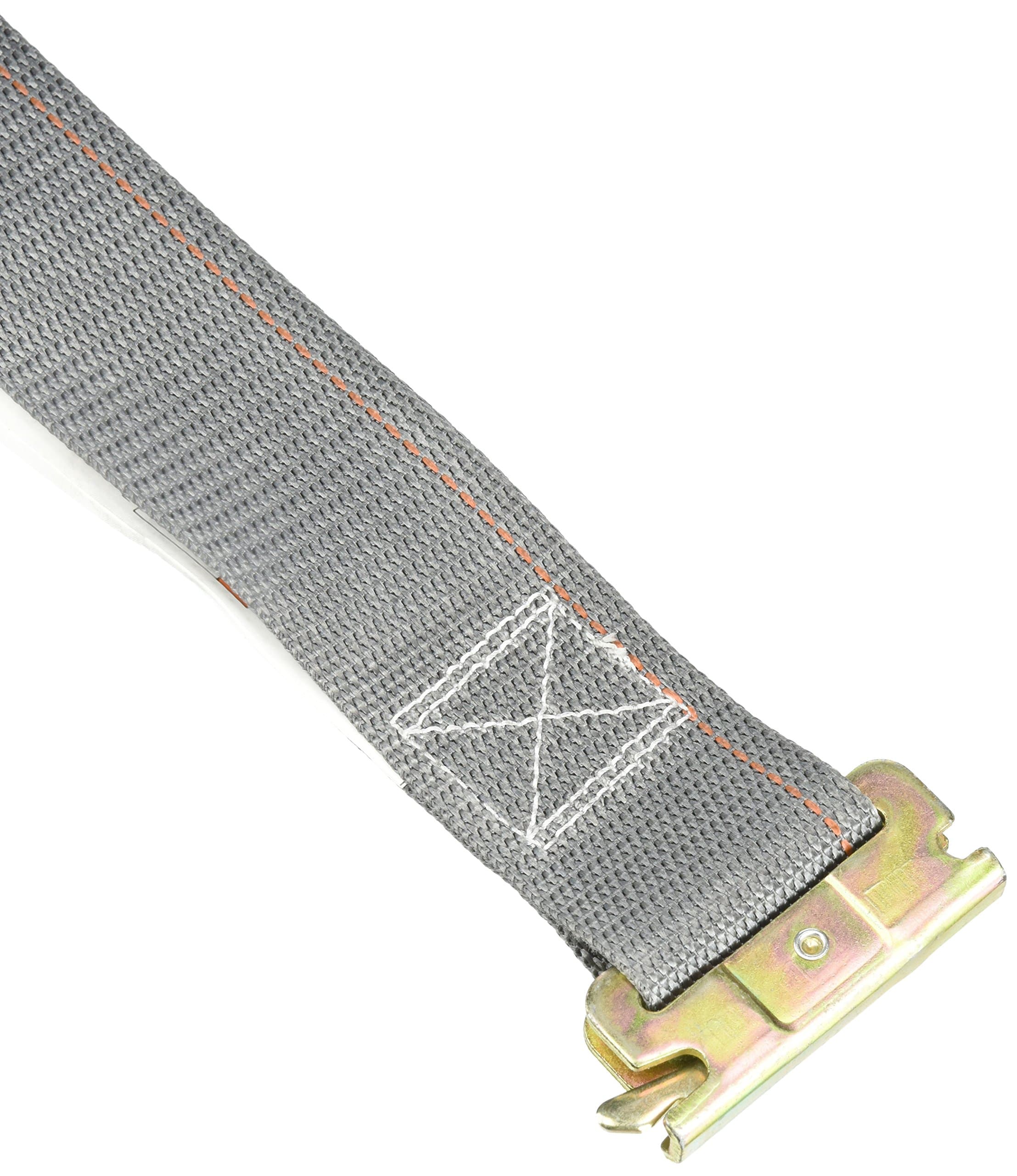 Logistic Cam Buckle Strap, 16ftx2In, 835lb, Grey