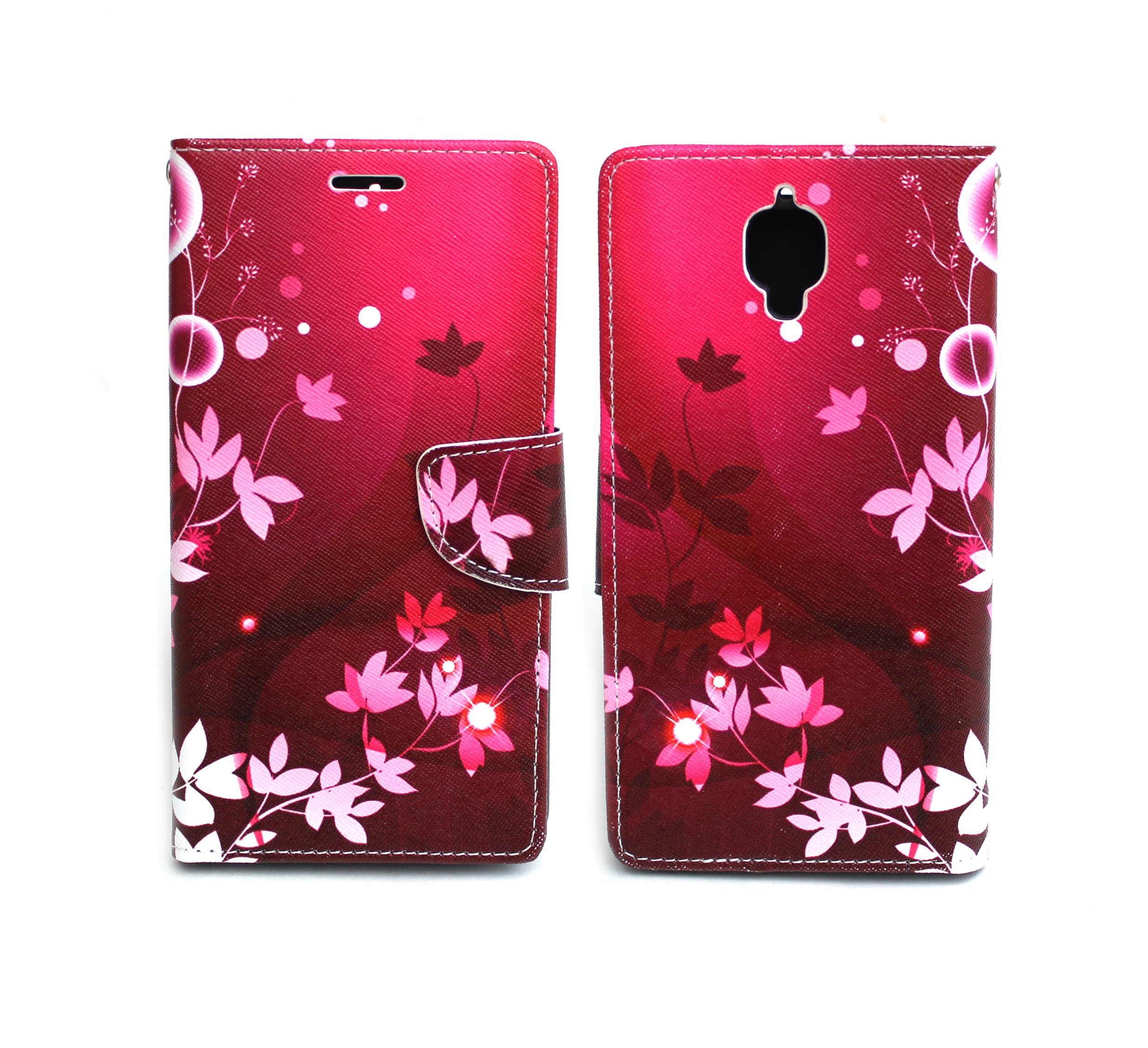 Arbuda Fancy Printed Designer Leather Flip Wallet Back Cover Case for OnePlus 3,OnePlus 3T