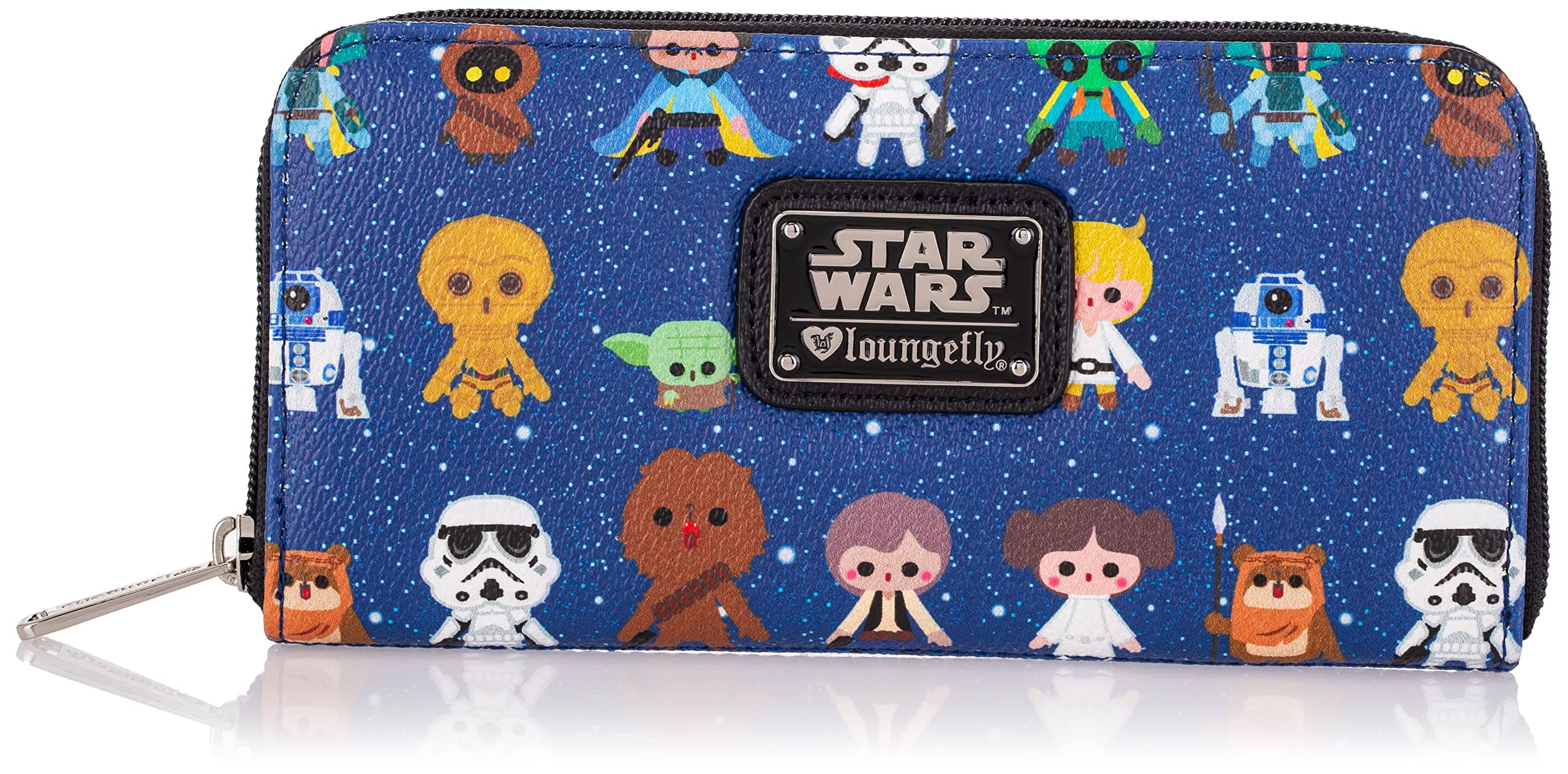 FunkoLoungefly Star Wars Chibi Character Print Wallet Purse