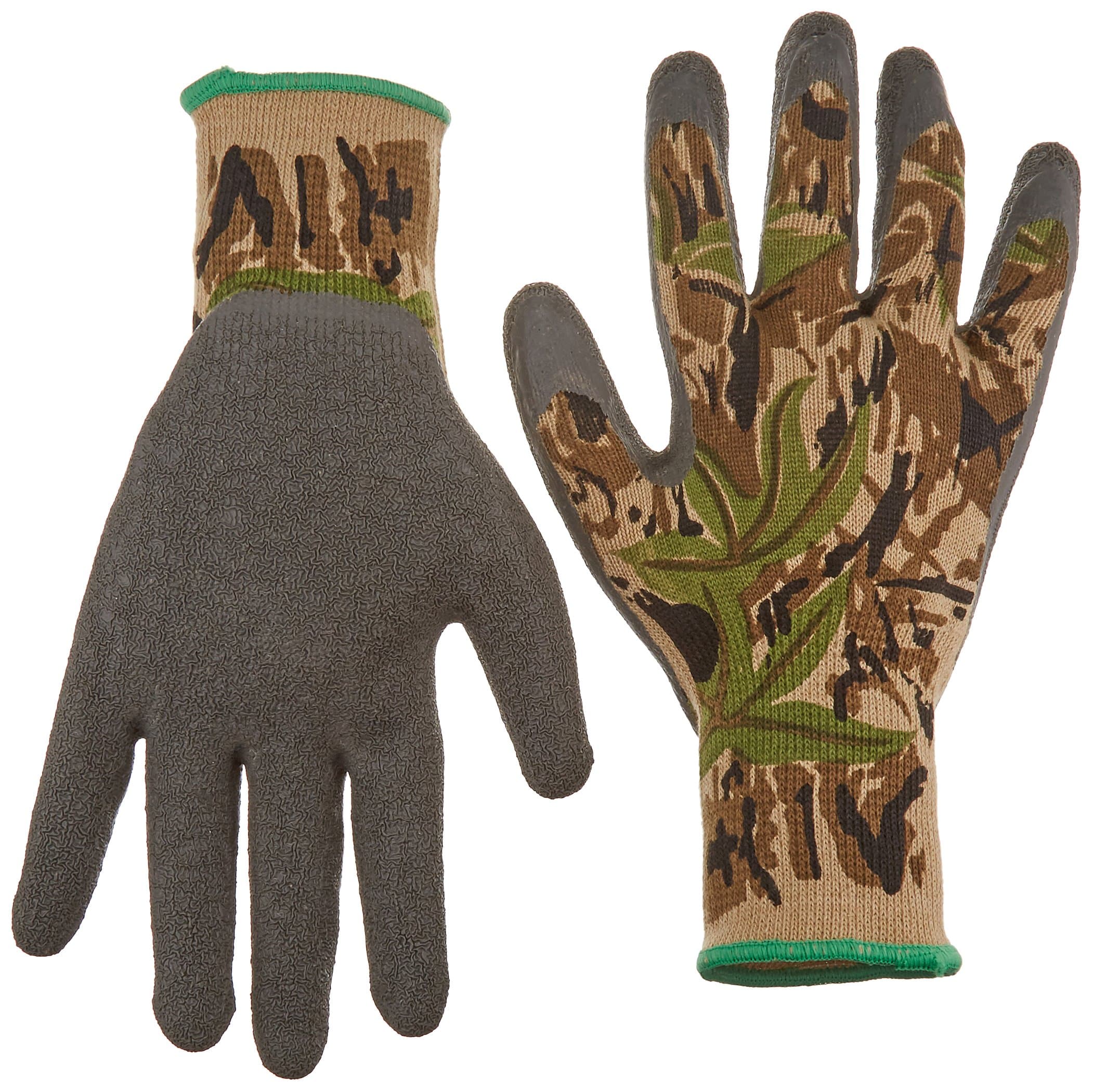 BellinghamGlove 302 Camo Liner with Latex Gloves, Medium