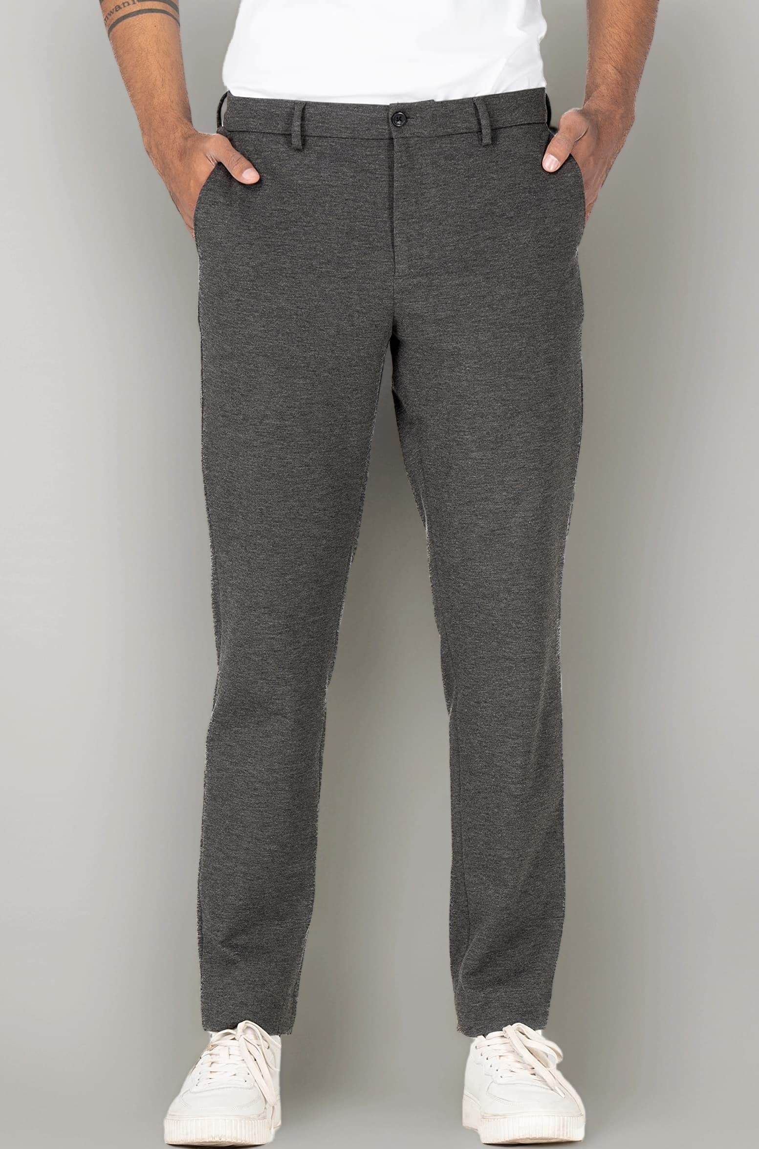 - Luxury PV Stretchable Casual Pants for Men | Stylish Slim Fit Men's Wear Trousers for Office or Party | Mens Fashion Dress Trouser with Expandable Waist & 4 Way Stretch