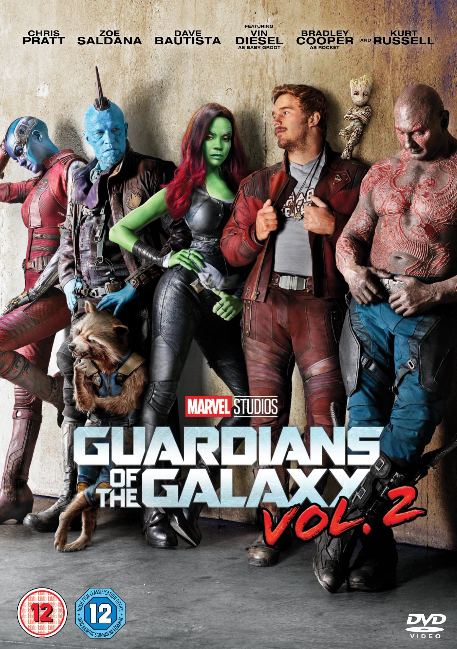 Guardians of the Galaxy Vol 2 DVD