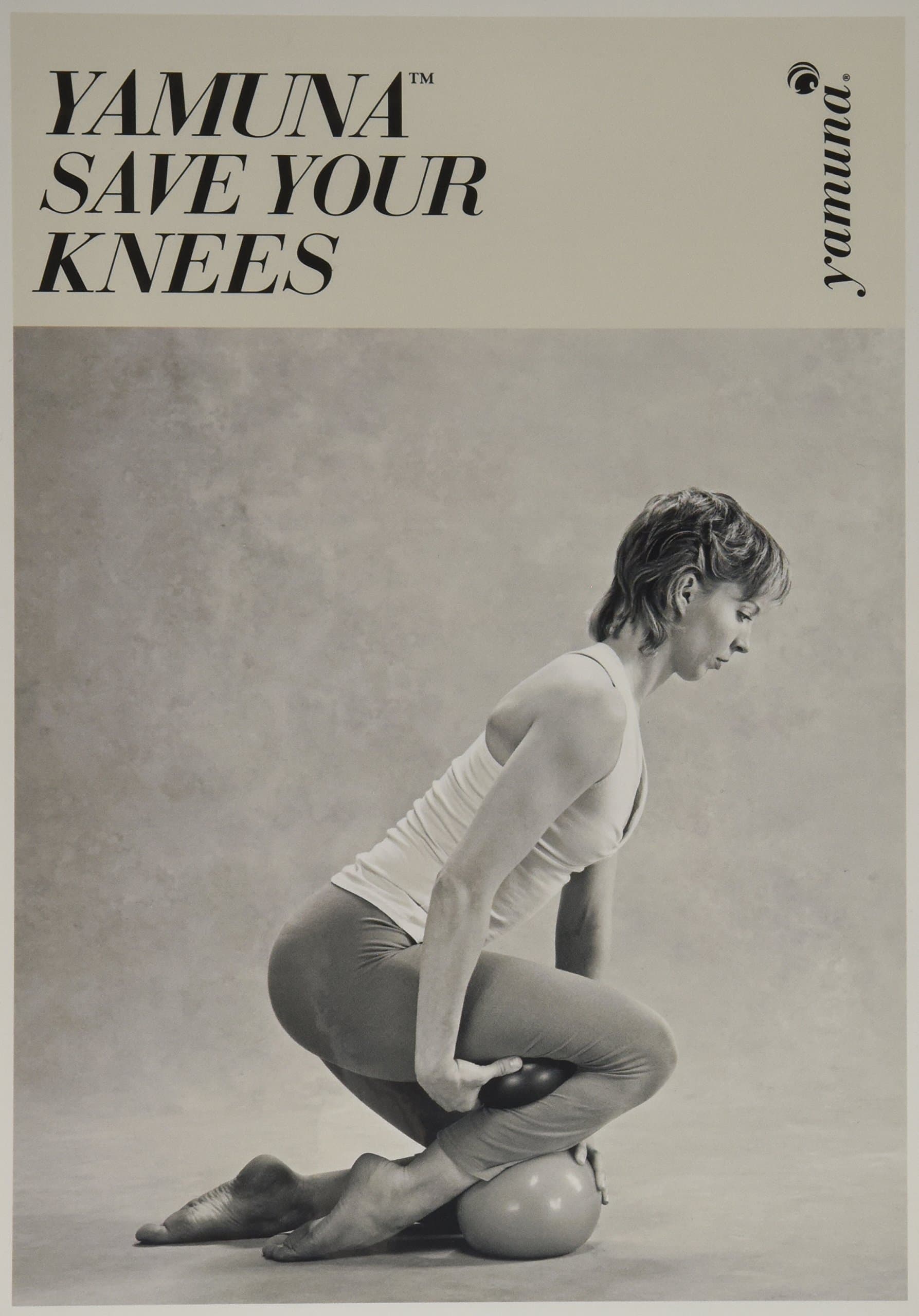 Yamuna Body Rolling Save Your Knees Instructional DVD, No Ball Included, Knee Health, Leg Exercise & Mobility Guide for Home Use