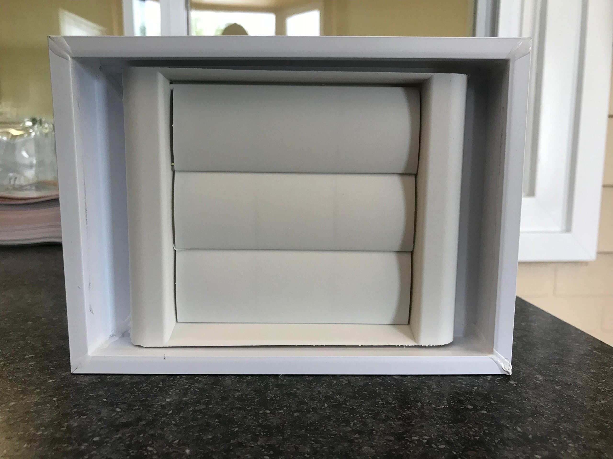 Quality Glass Block 8x6x3 White Dryer Vent