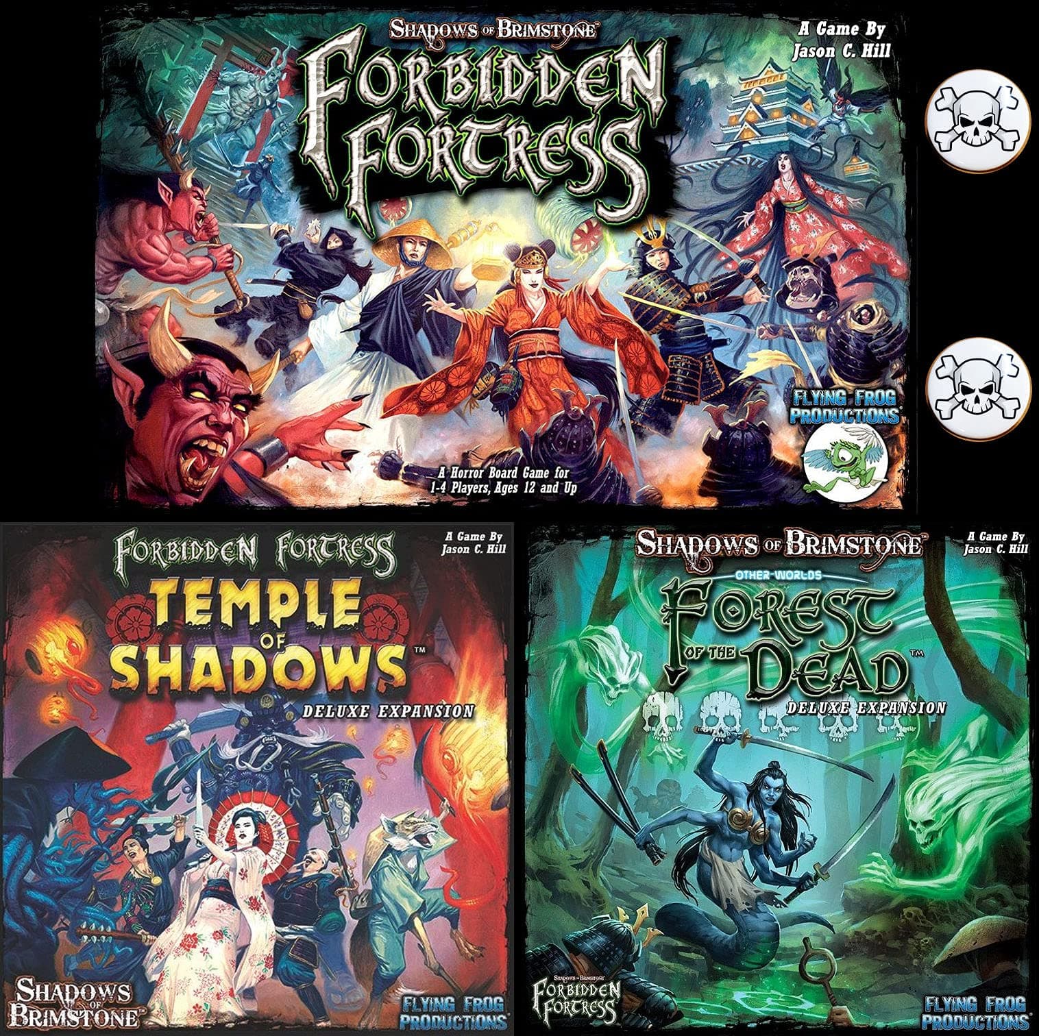 Shadows of Brimstone Bundles (Forbidden Fortress and Deluxe Expansions)