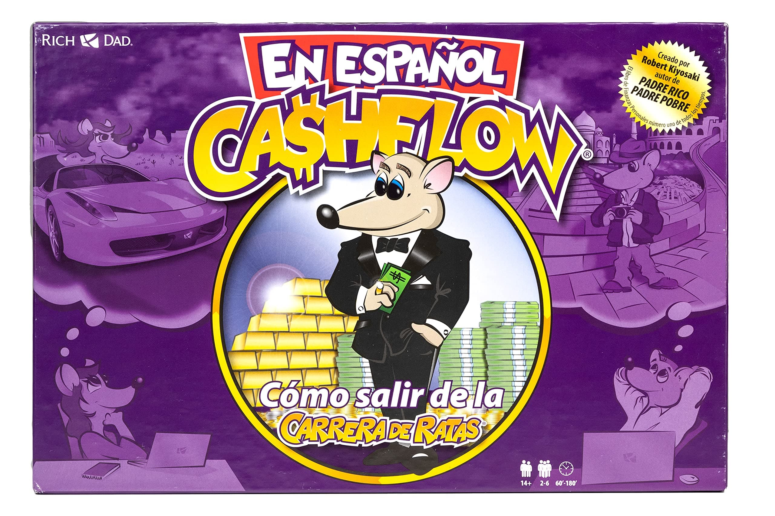 The Original Rich Dad CASHFLOW� 101 SPANISH Board Game with Exclusive Bonus Message from Robert Kiyosaki