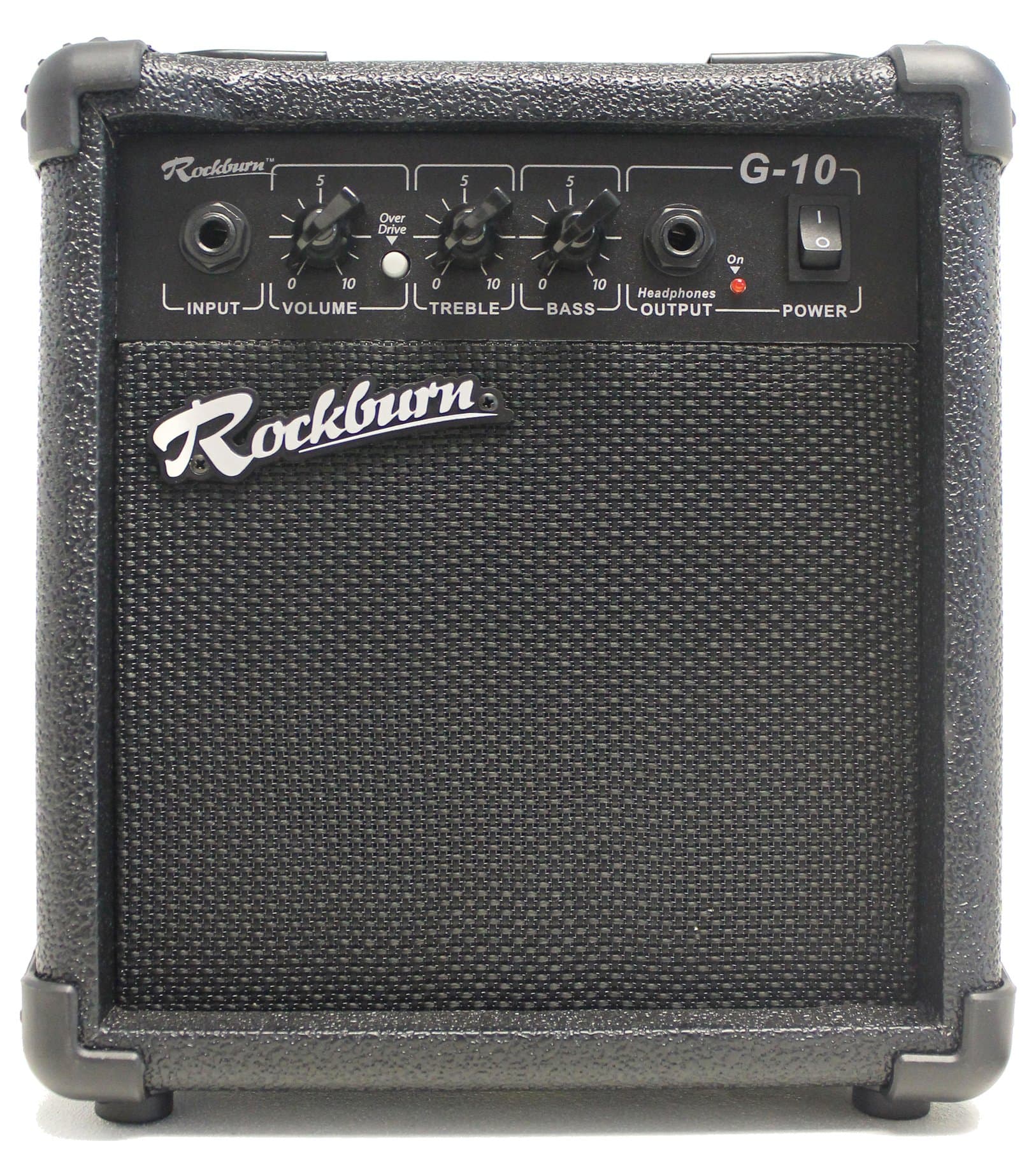 Rockburn BC-10S-BK amp 10 Watt Guitar Amplifier with Headphone Output